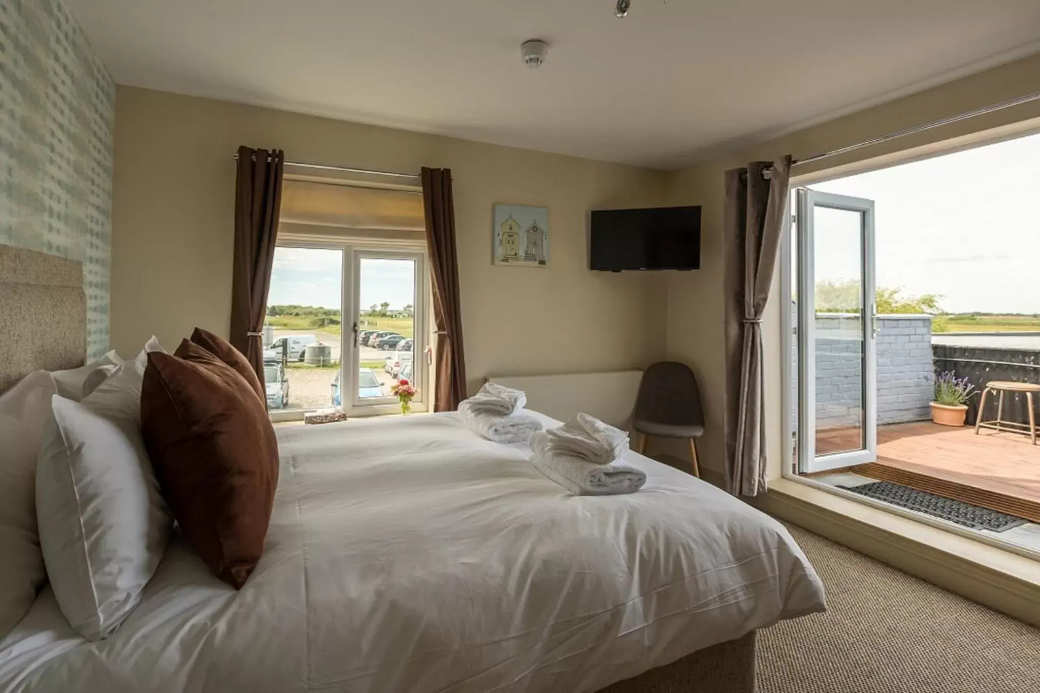 Bed in The Sail Loft Bed in The Sail Loft
