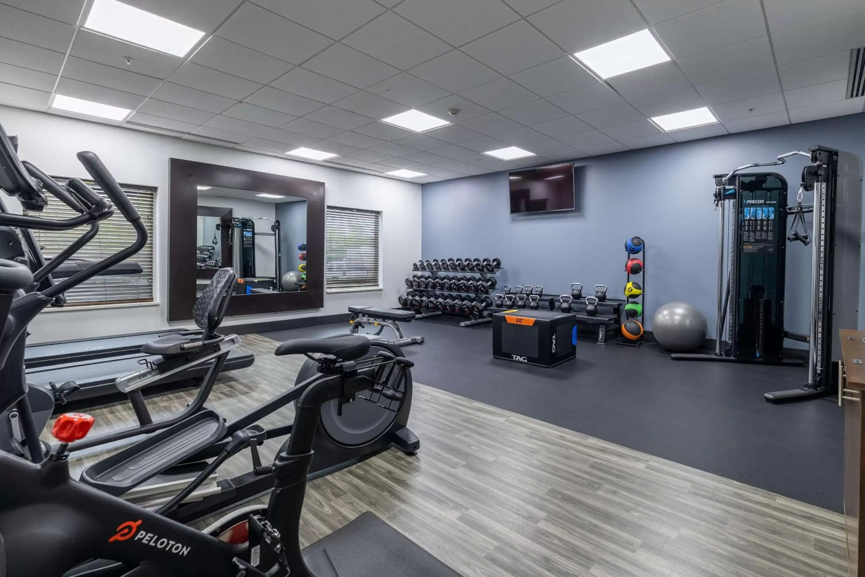 Fitness centre/facilities, Fitness Center/Facilities in Hampton Inn & Suites Greensboro/Coliseum Area
