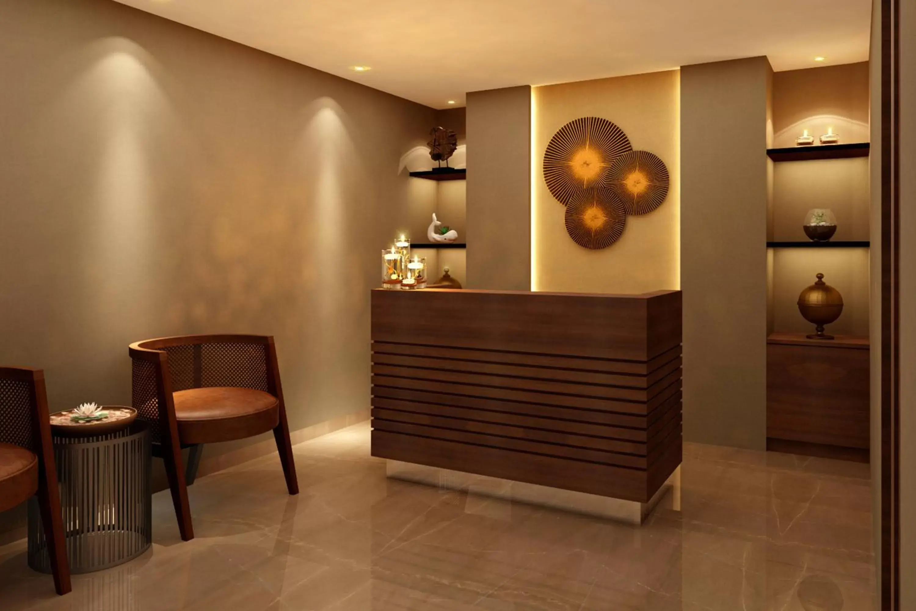 Spa and wellness centre/facilities, Lobby/Reception in Courtyard by Marriott Nashik