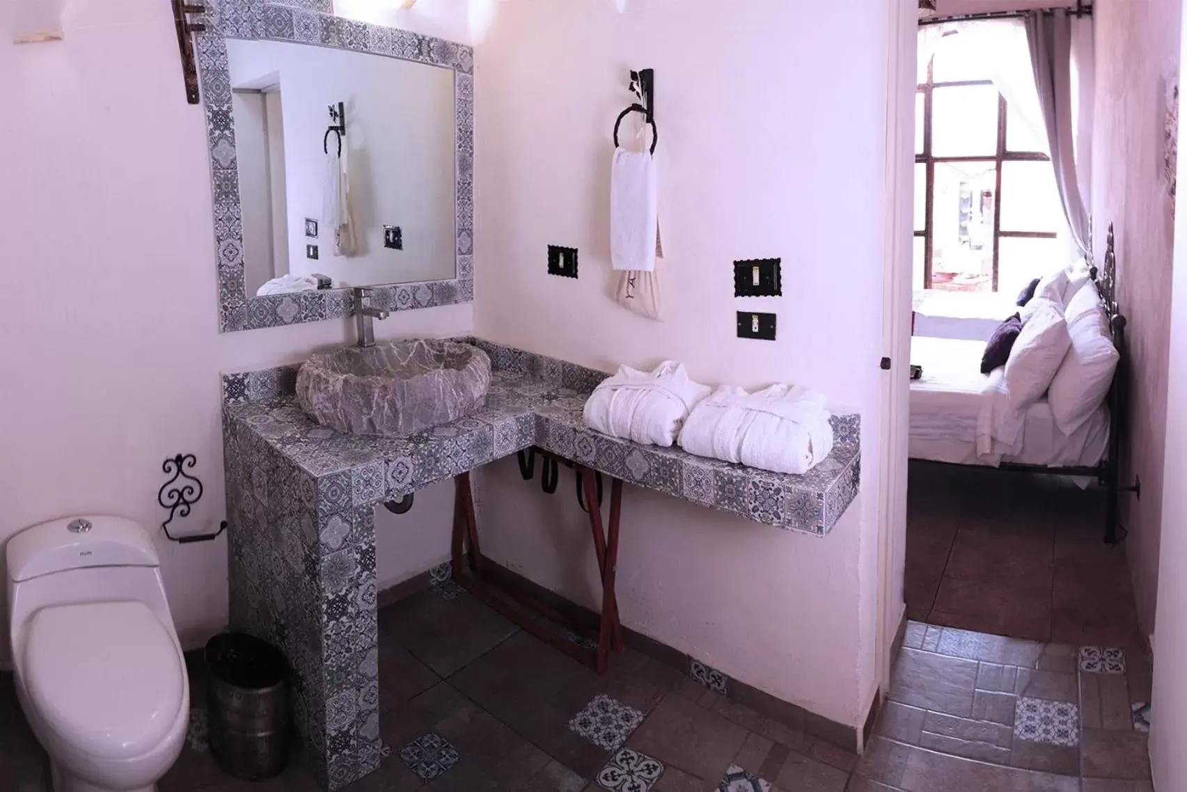 Bathroom in Hotel Boutique Casona Cantera