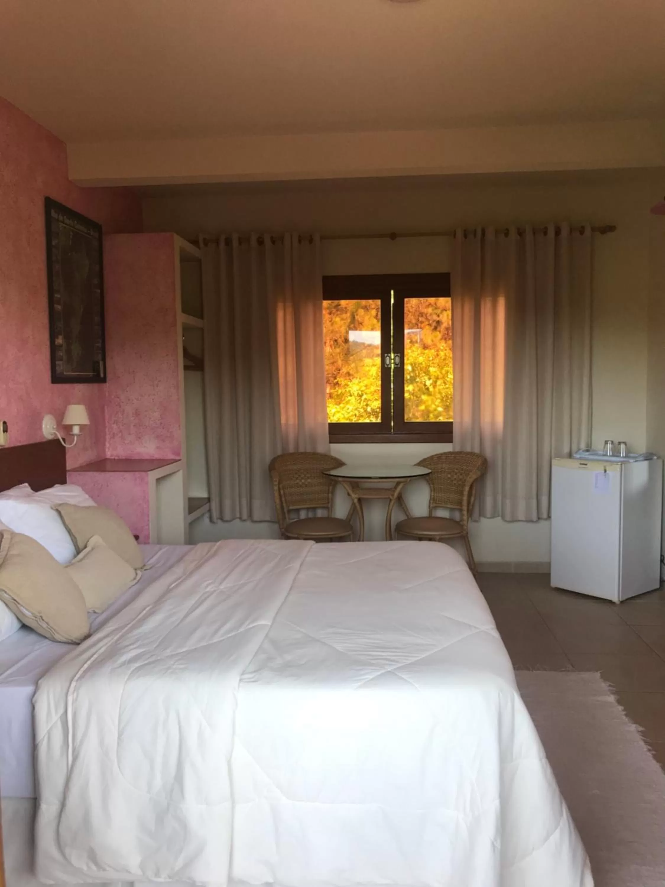 Bed in Pousada Ilha dos Anjos