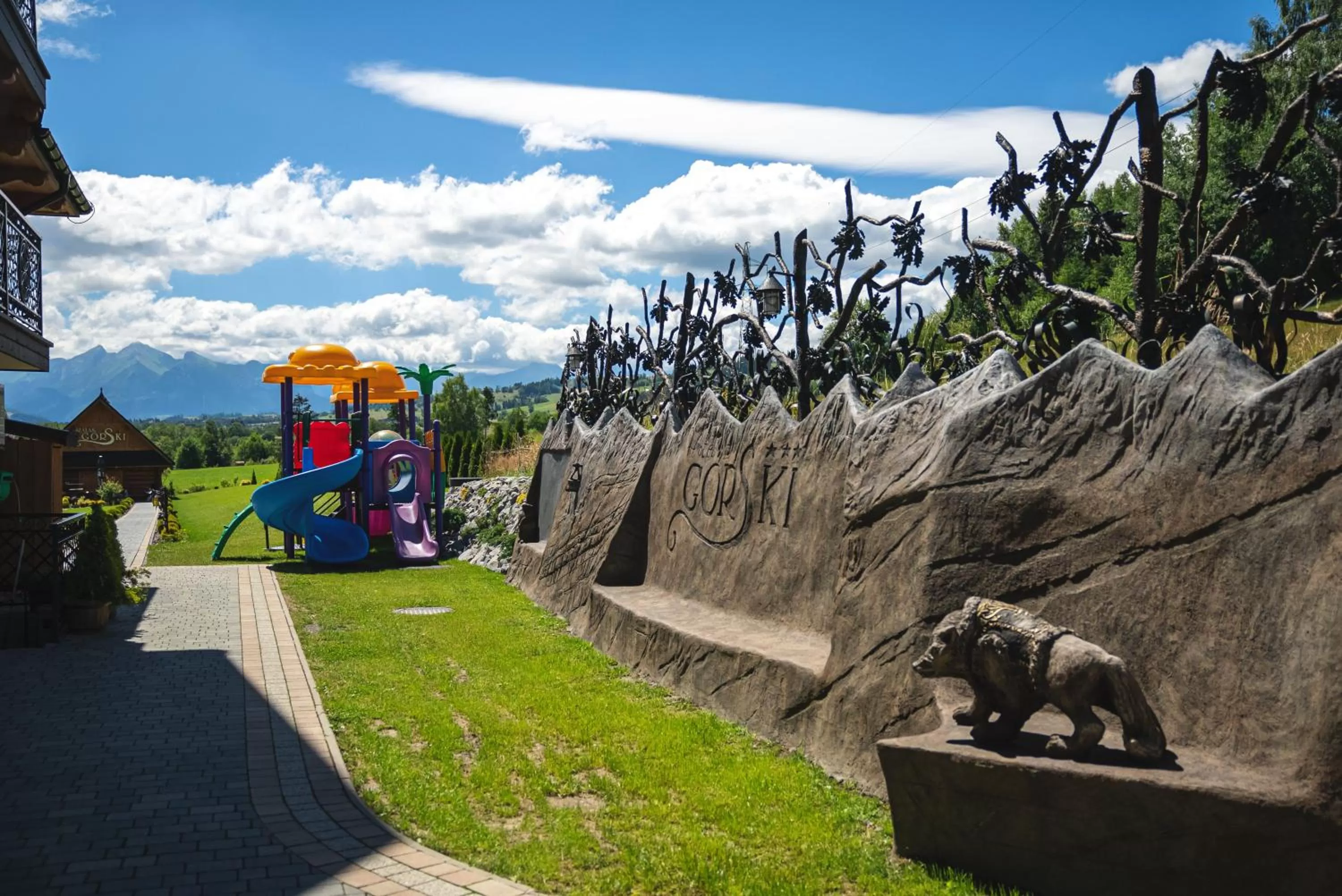 Children play ground in Hotel Górski