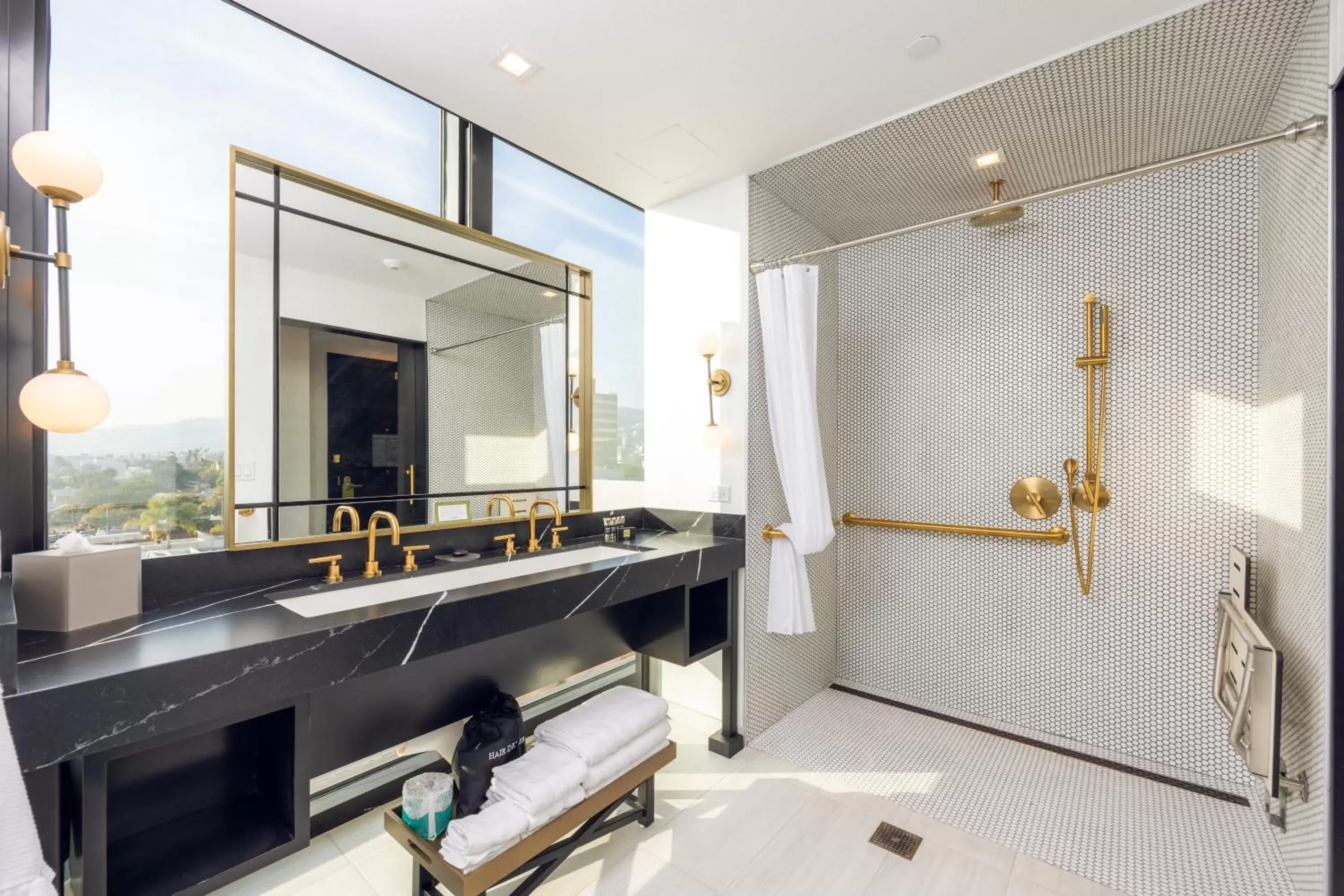 Bathroom in The Godfrey Hotel Hollywood