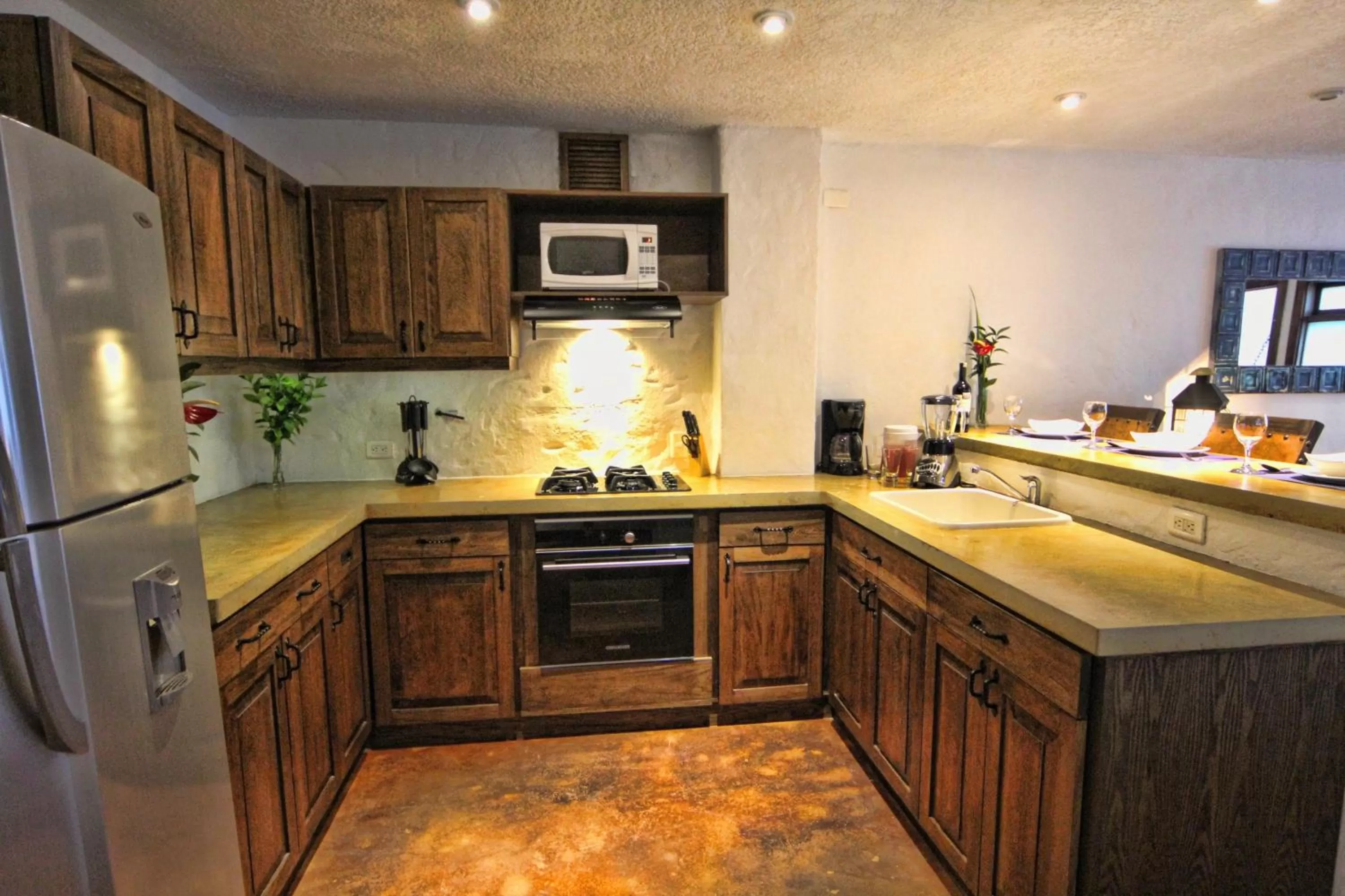 Kitchen or kitchenette in Casa Del Reloj