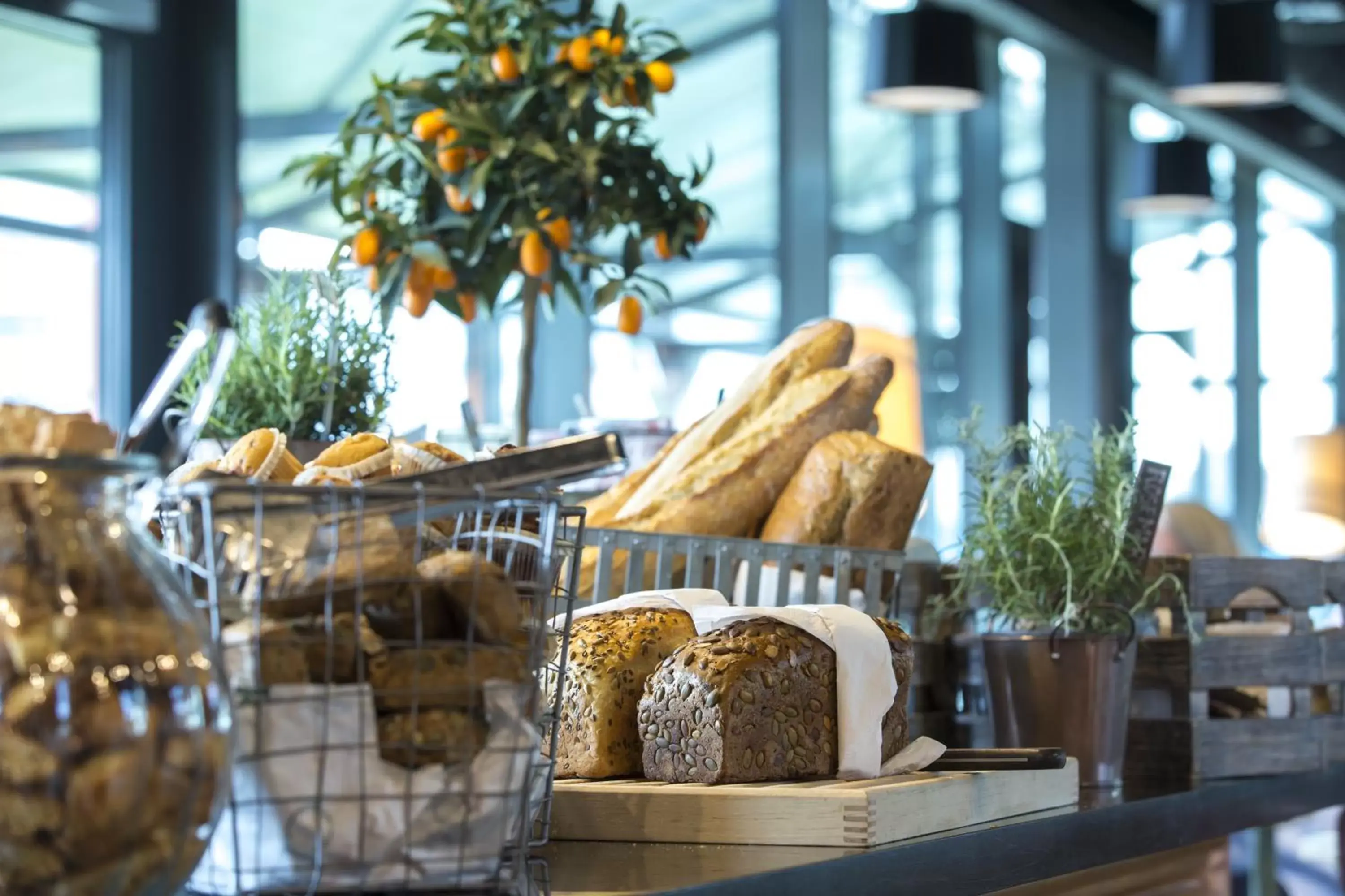 Food close-up in Radisson Blu Riverside Hotel