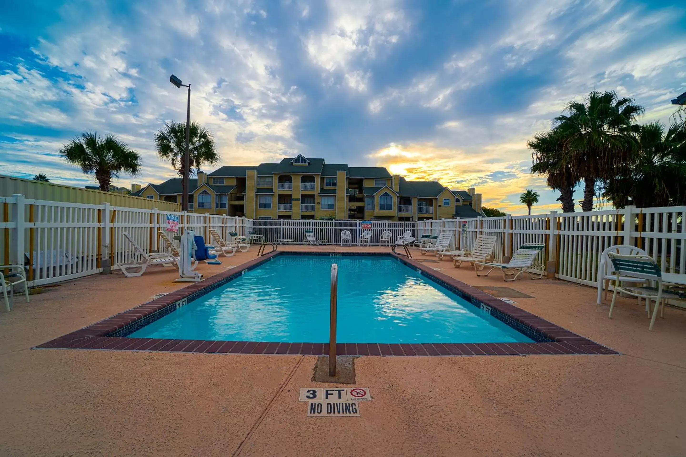 Swimming Pool in Island Inn By OYO Galveston Beach, TX