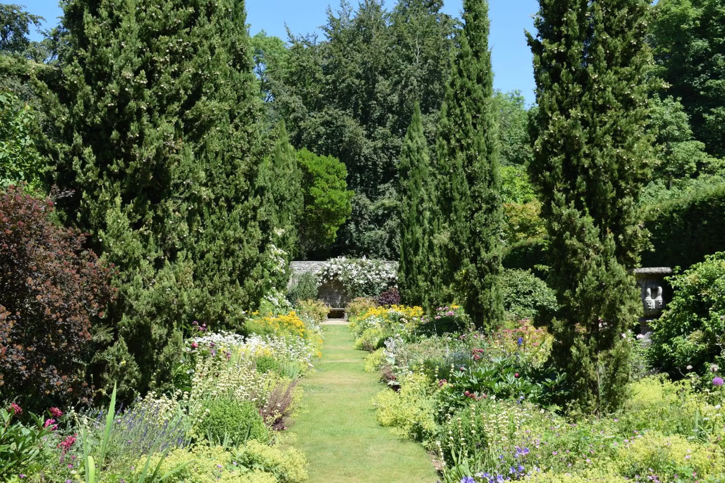 Garden in Lucknam Park Hotel