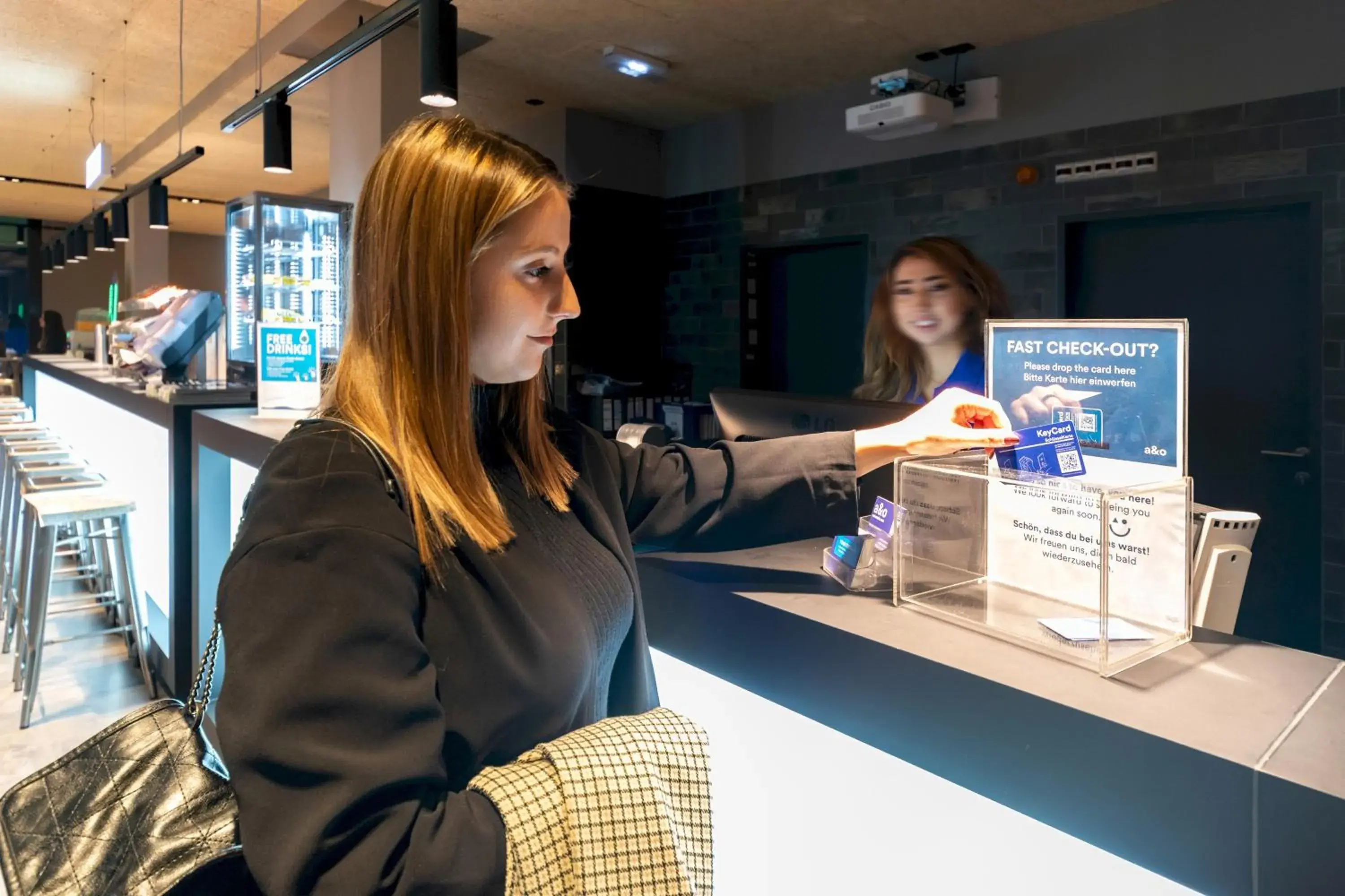 Lobby or reception in a&o Graz Hauptbahnhof Lobby or reception in a&o Graz Hauptbahnhof