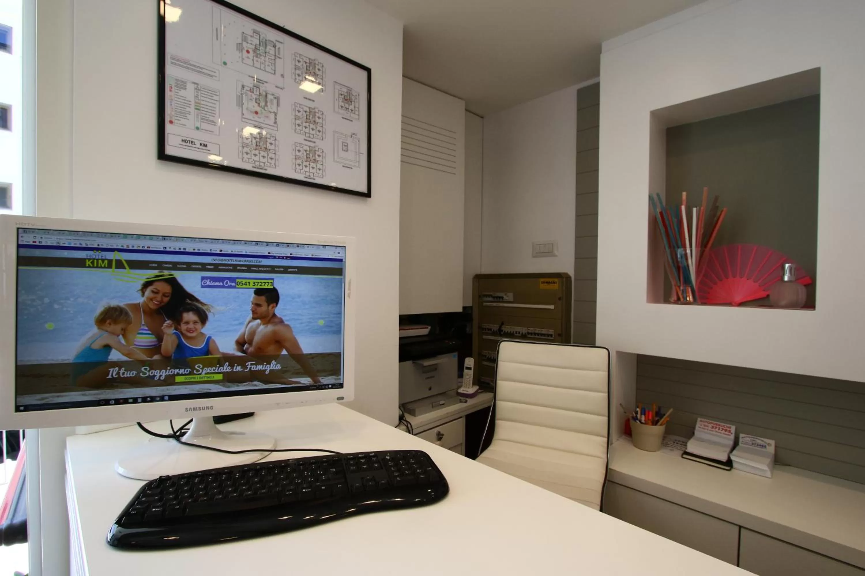 Lobby or reception in Hotel Kim