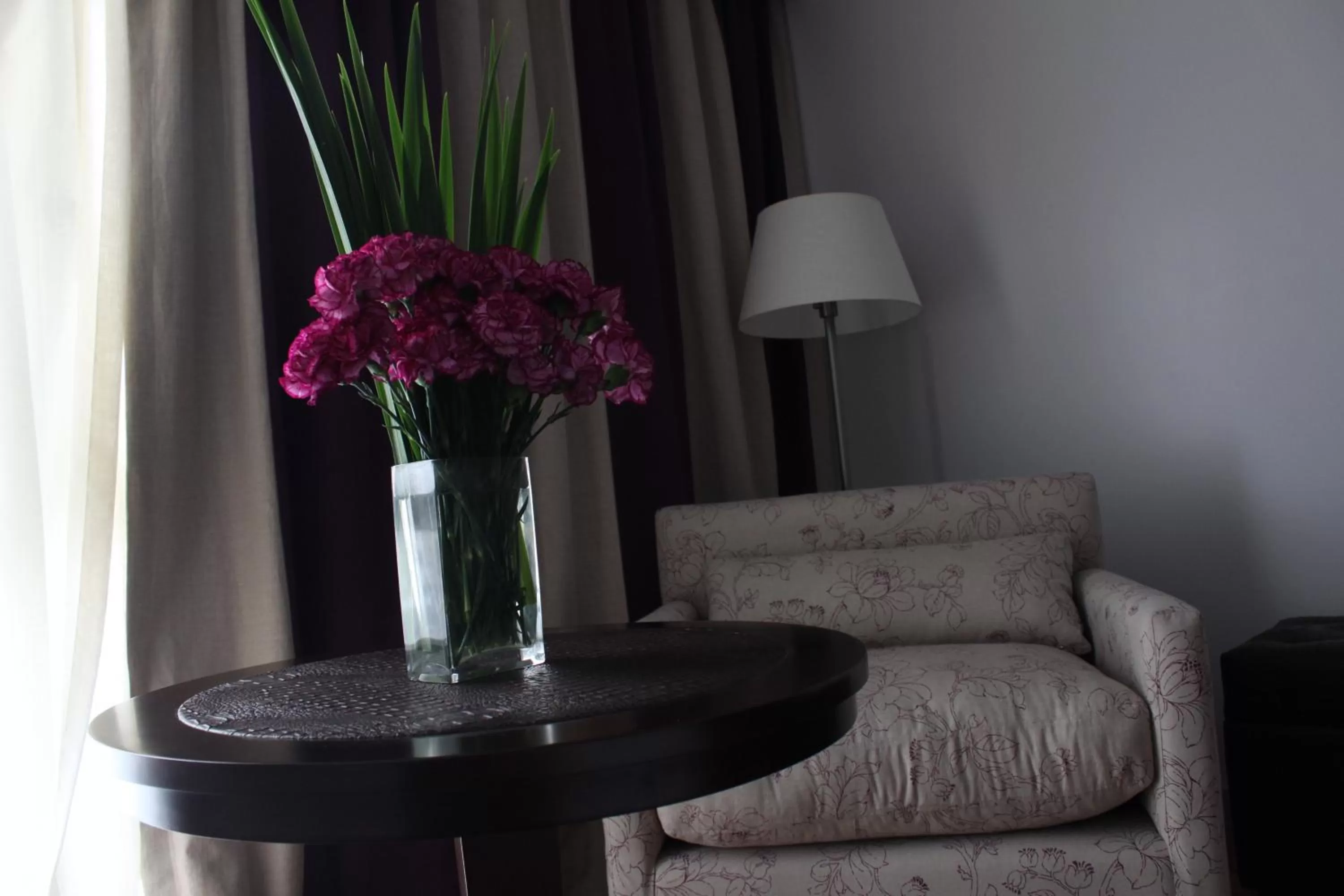 Seating area in Hotel Club Frances