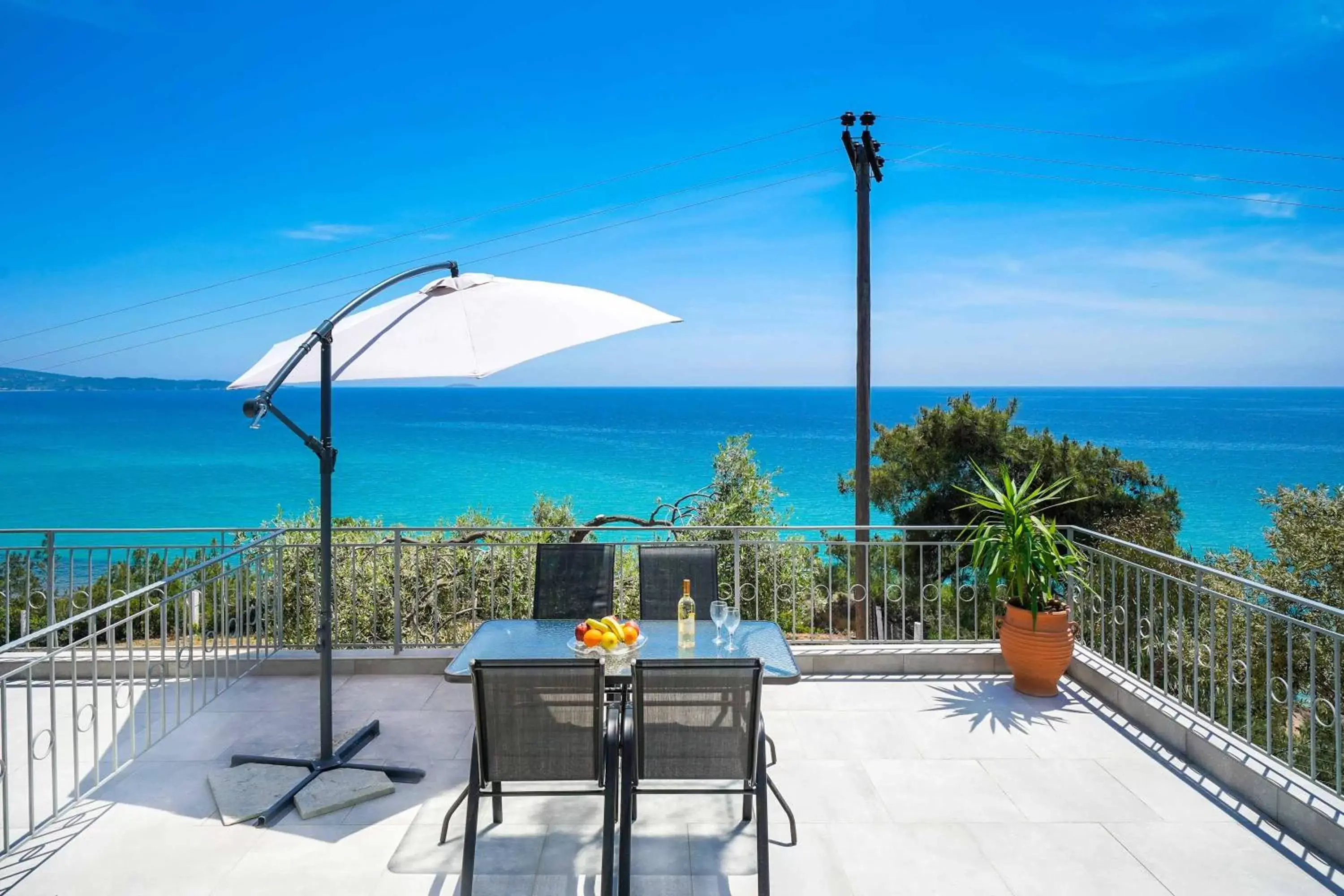 Patio in Endless View Villa