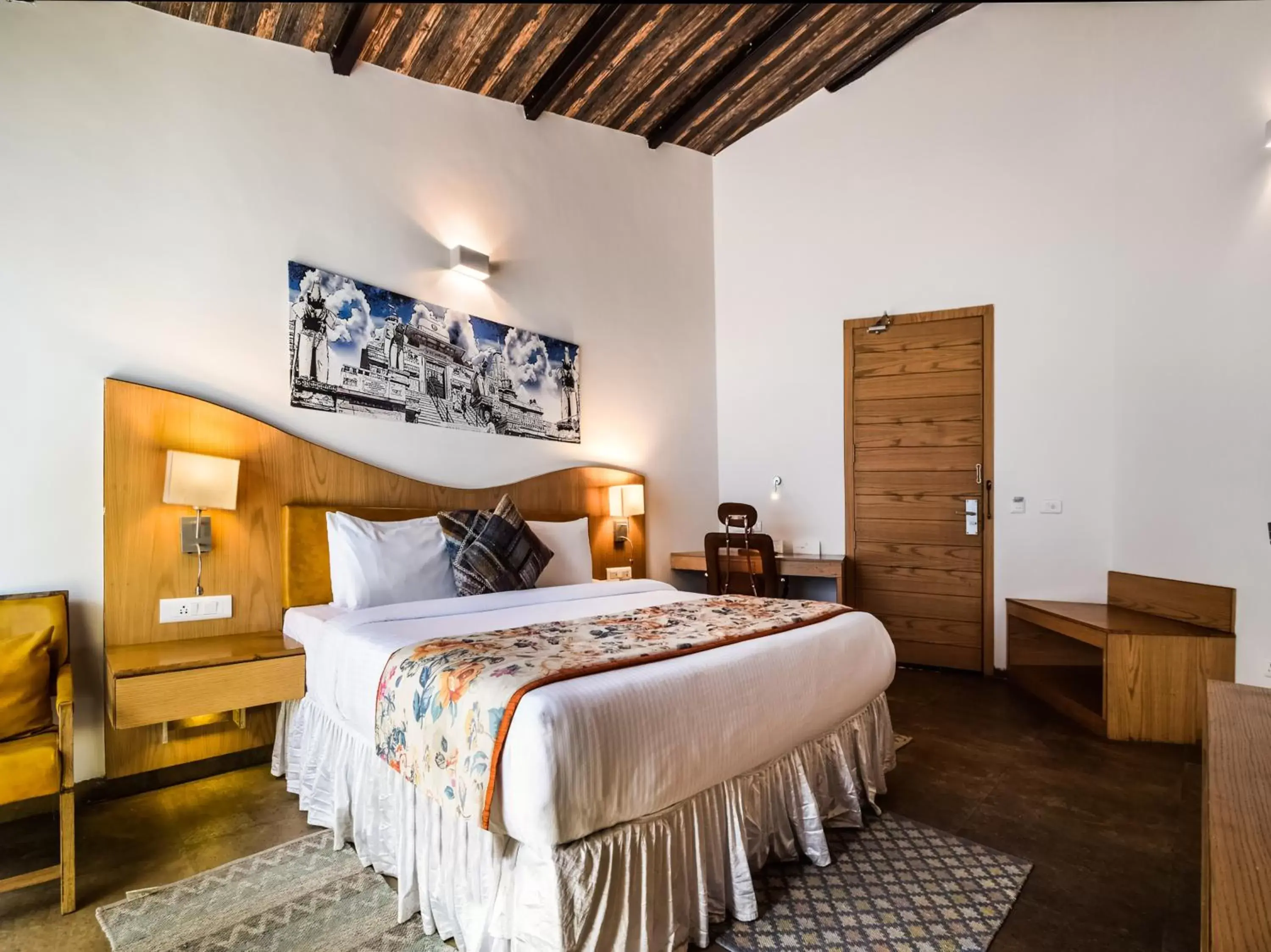 Bedroom, Bed in Bamboo Saa Resort & Spa