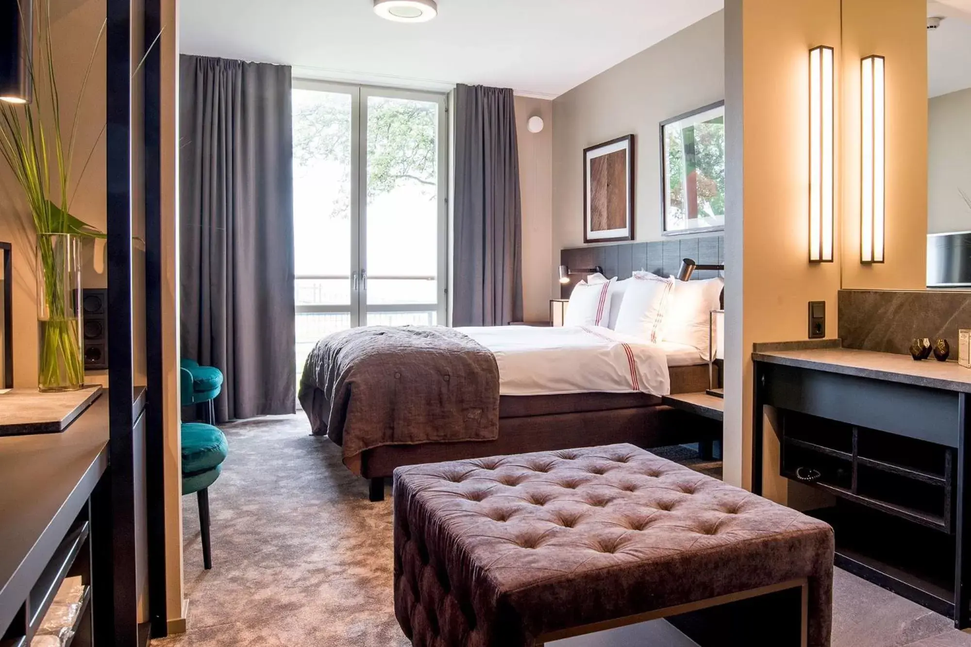 Double Room with Sea View - Main Building (Spa not included) in Hotel Skansen Båstad Double Room with Sea View - Main Building (Spa not included) in Hotel Skansen Båstad