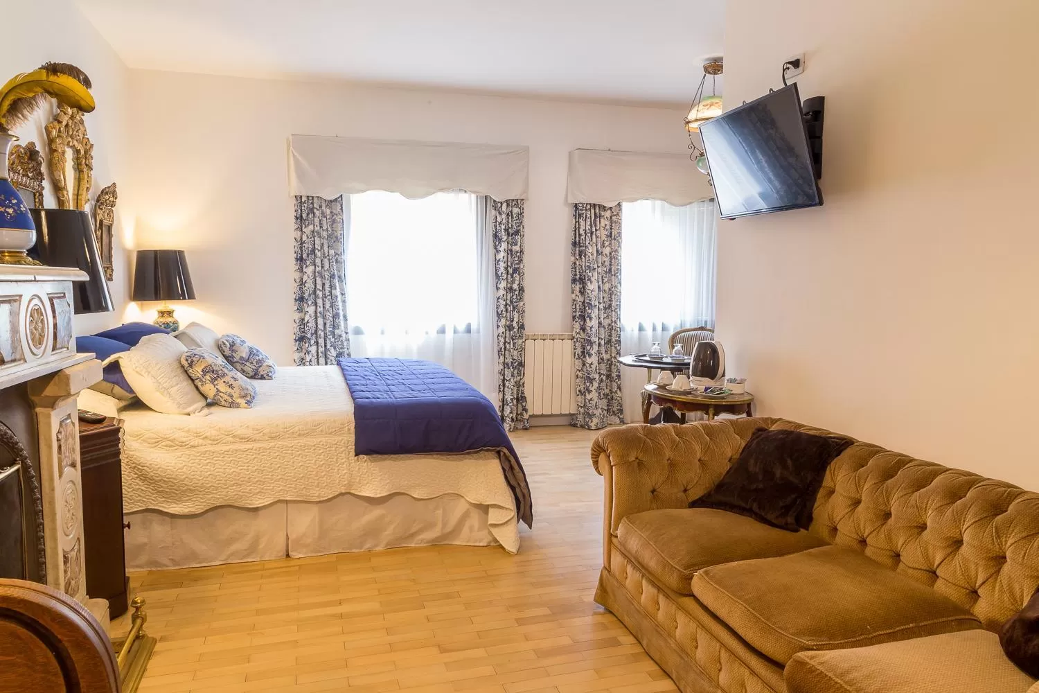 Bed in Virreinato Hotel Boutique