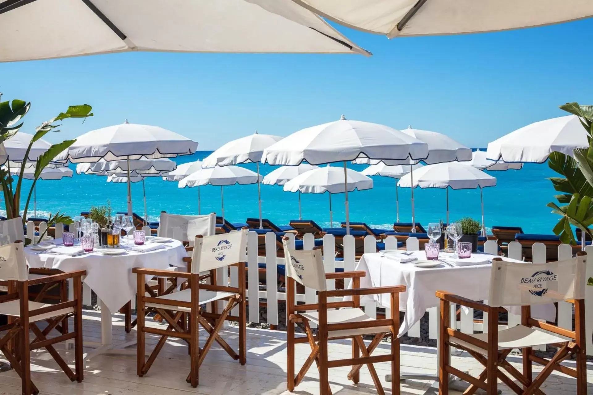 Beach, Restaurant/Places to Eat in Hotel Beau Rivage