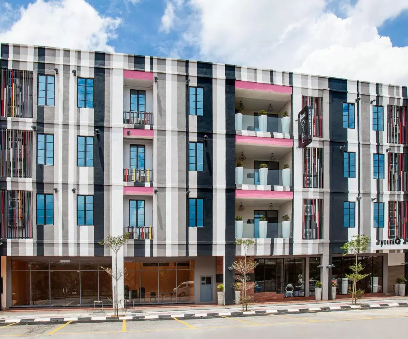 Facade/entrance, Property Building in the youniQ Hotel, Kuala Lumpur International Airport