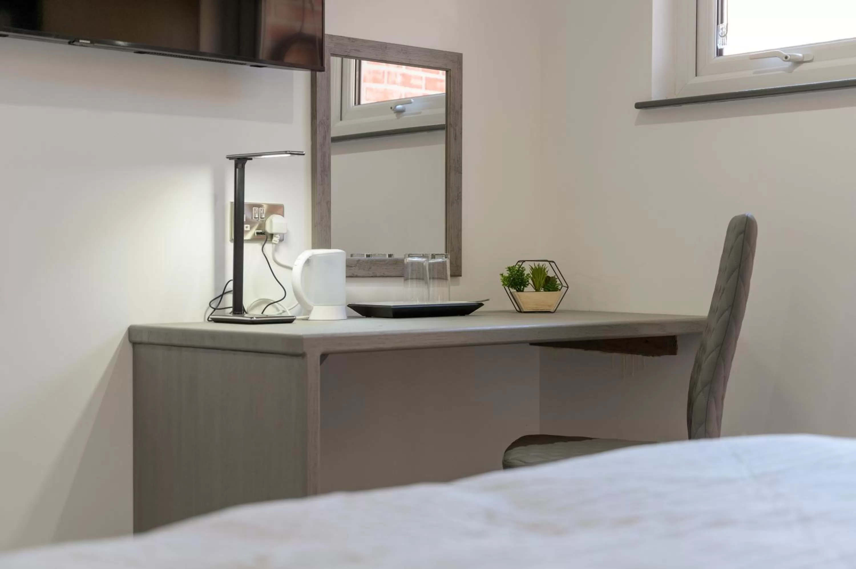 Bedroom in The Stanley Hotel