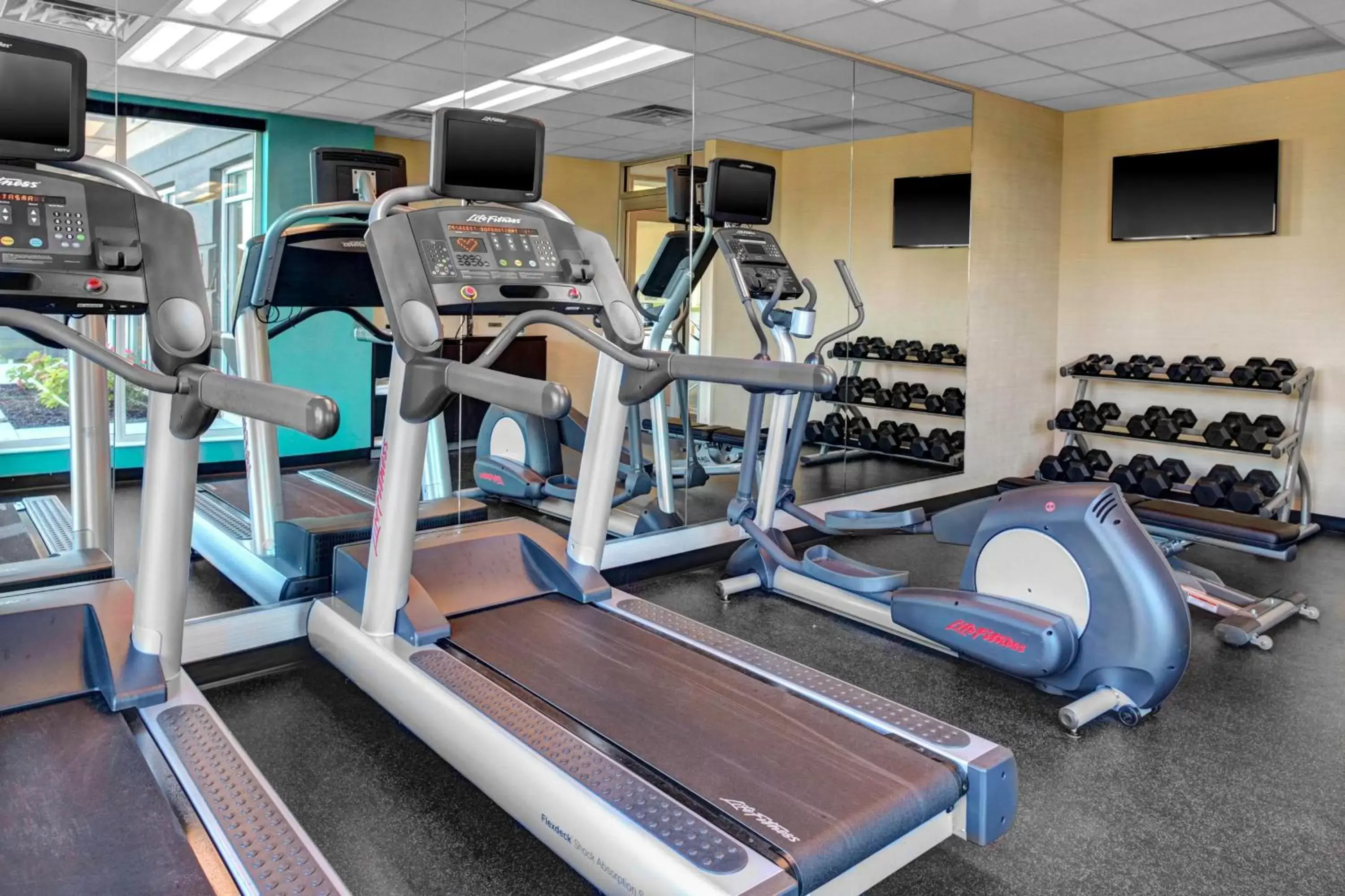 Fitness centre/facilities, Fitness Center/Facilities in Fairfield Inn & Suites by Marriott Lansing at Eastwood