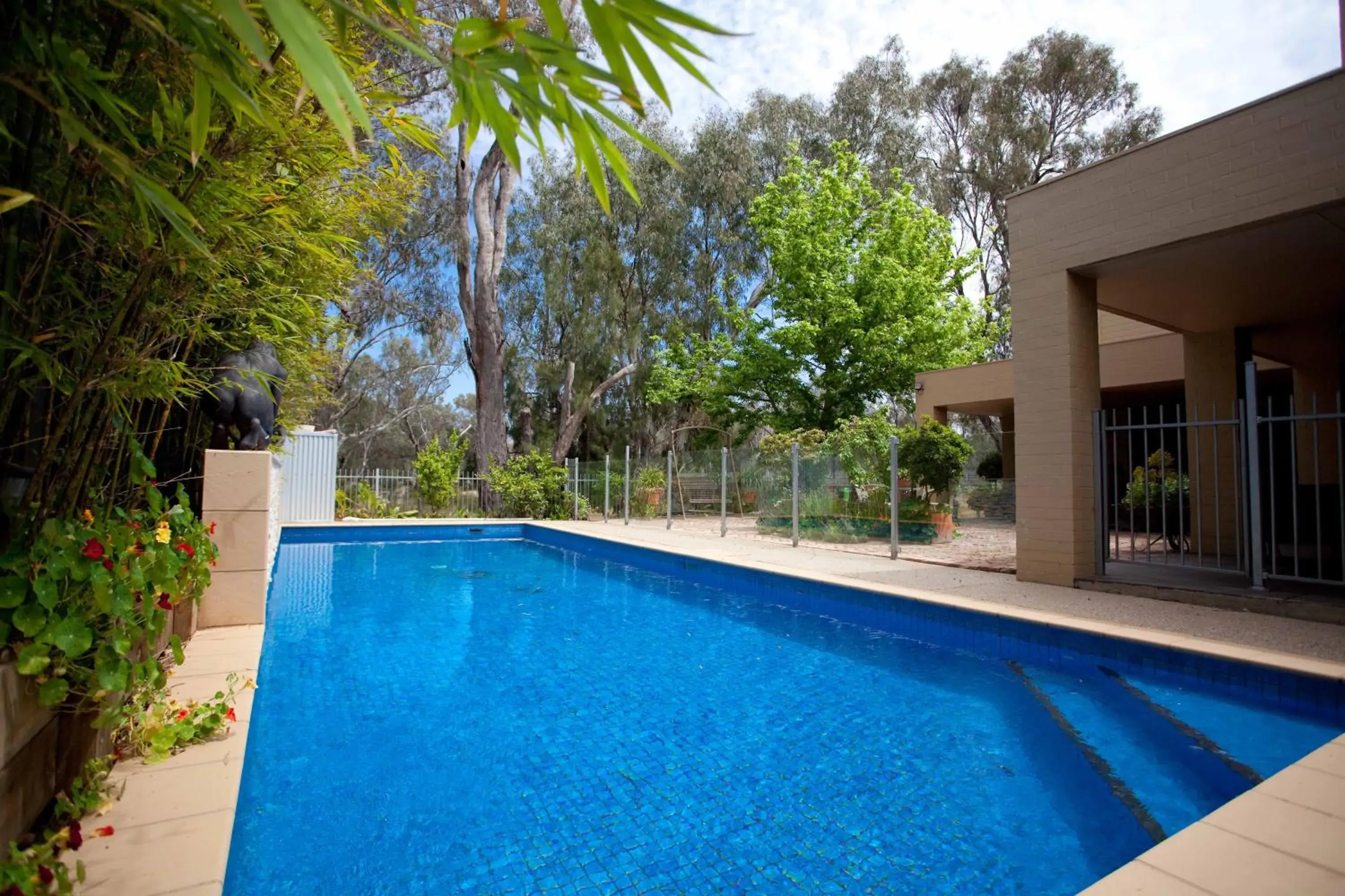 Swimming Pool in CocknBull Boutique Hotel Echuca