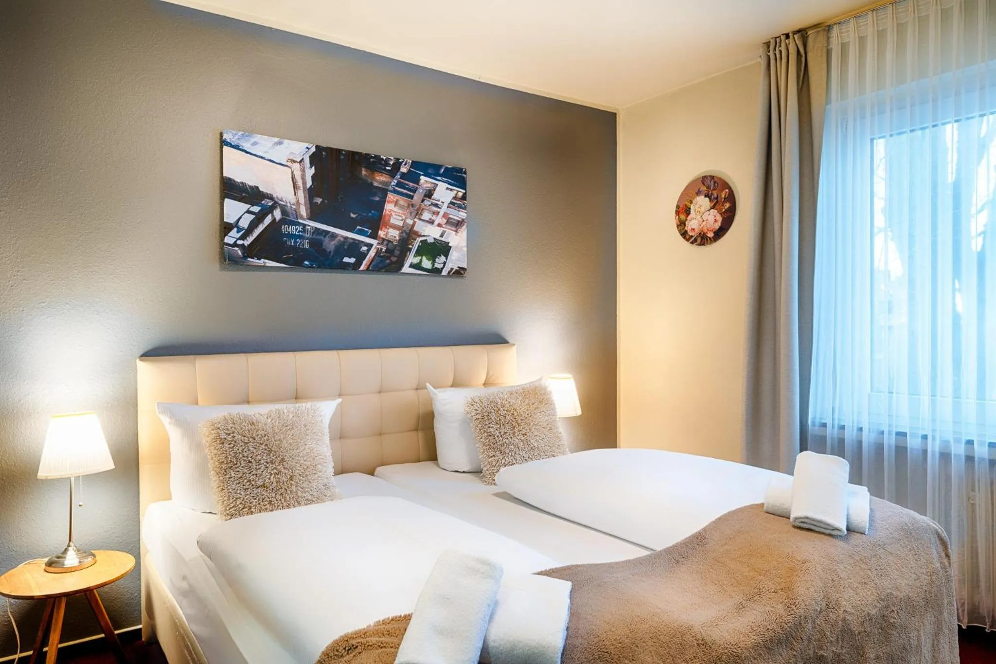 Bed in Hotel Fürst Garden