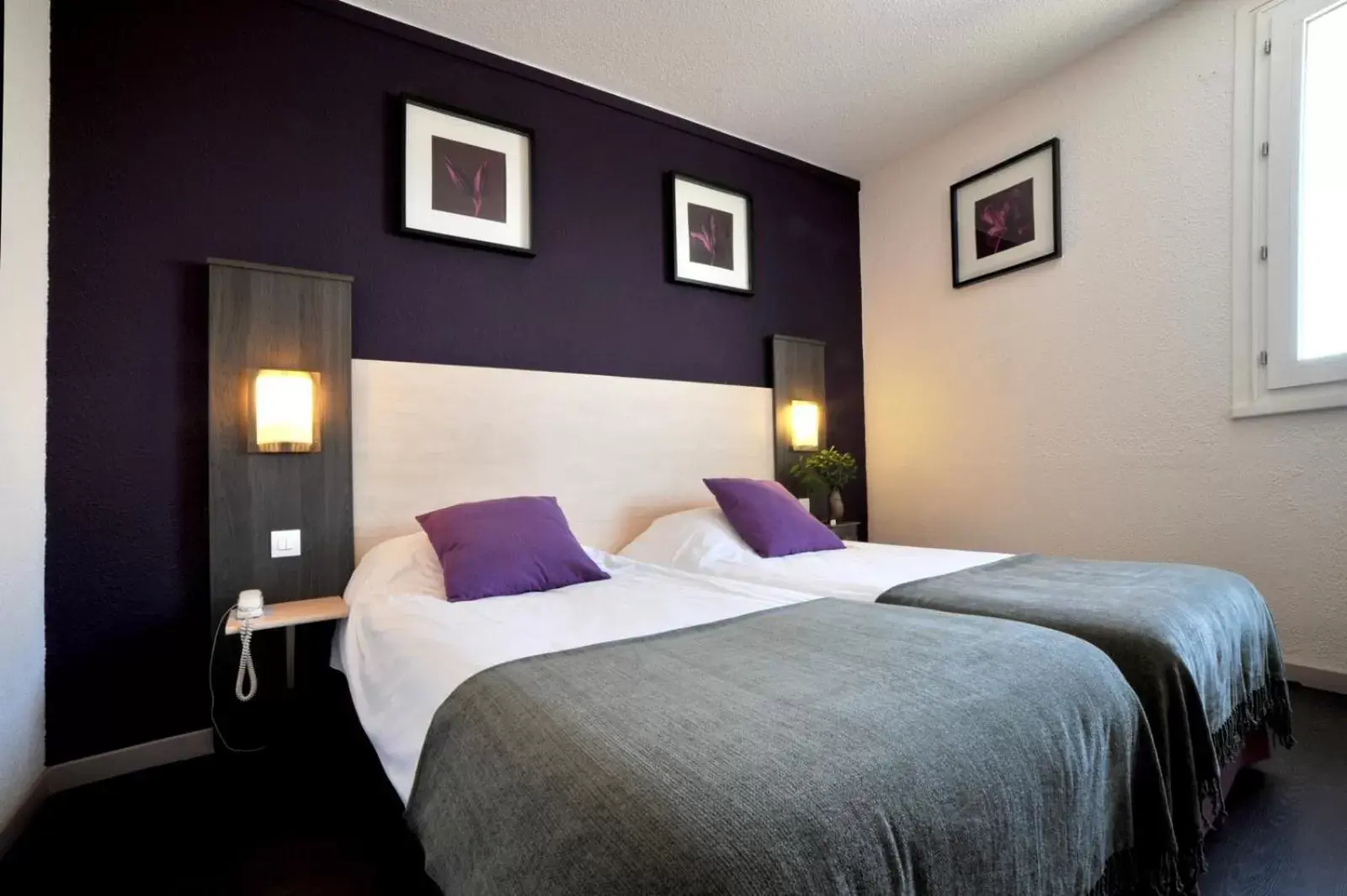 Twin Room in Brit Hotel Montpellier Parc Expo