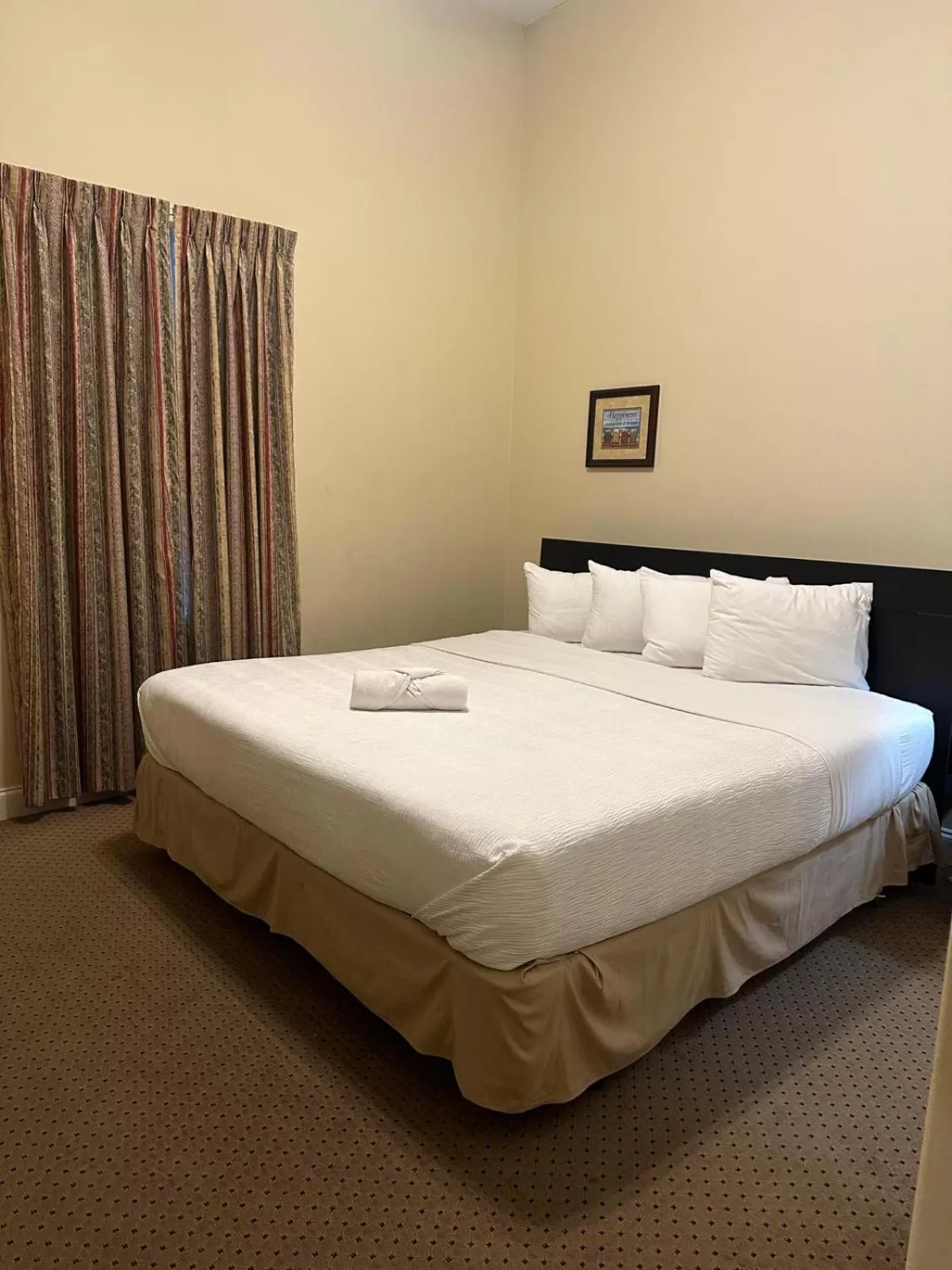 Bedroom, Bed in Penthouse Close to Disney area and Malls water view