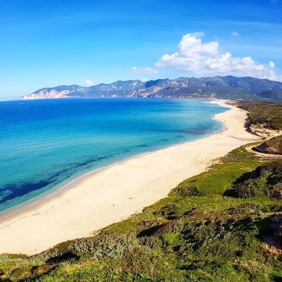 Beach in B&B Mare Monti Miniere