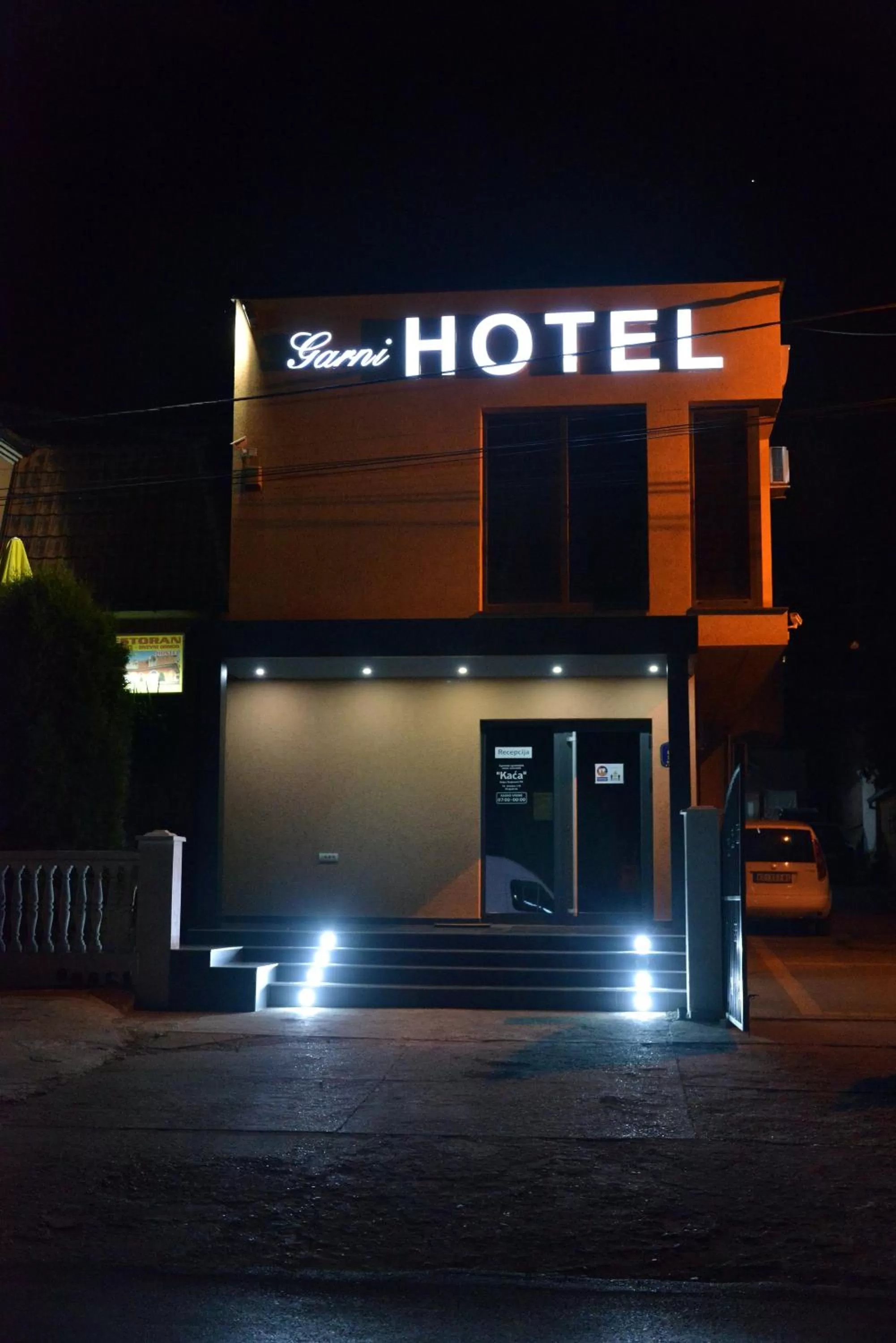 Property building in Garni Hotel Kaća