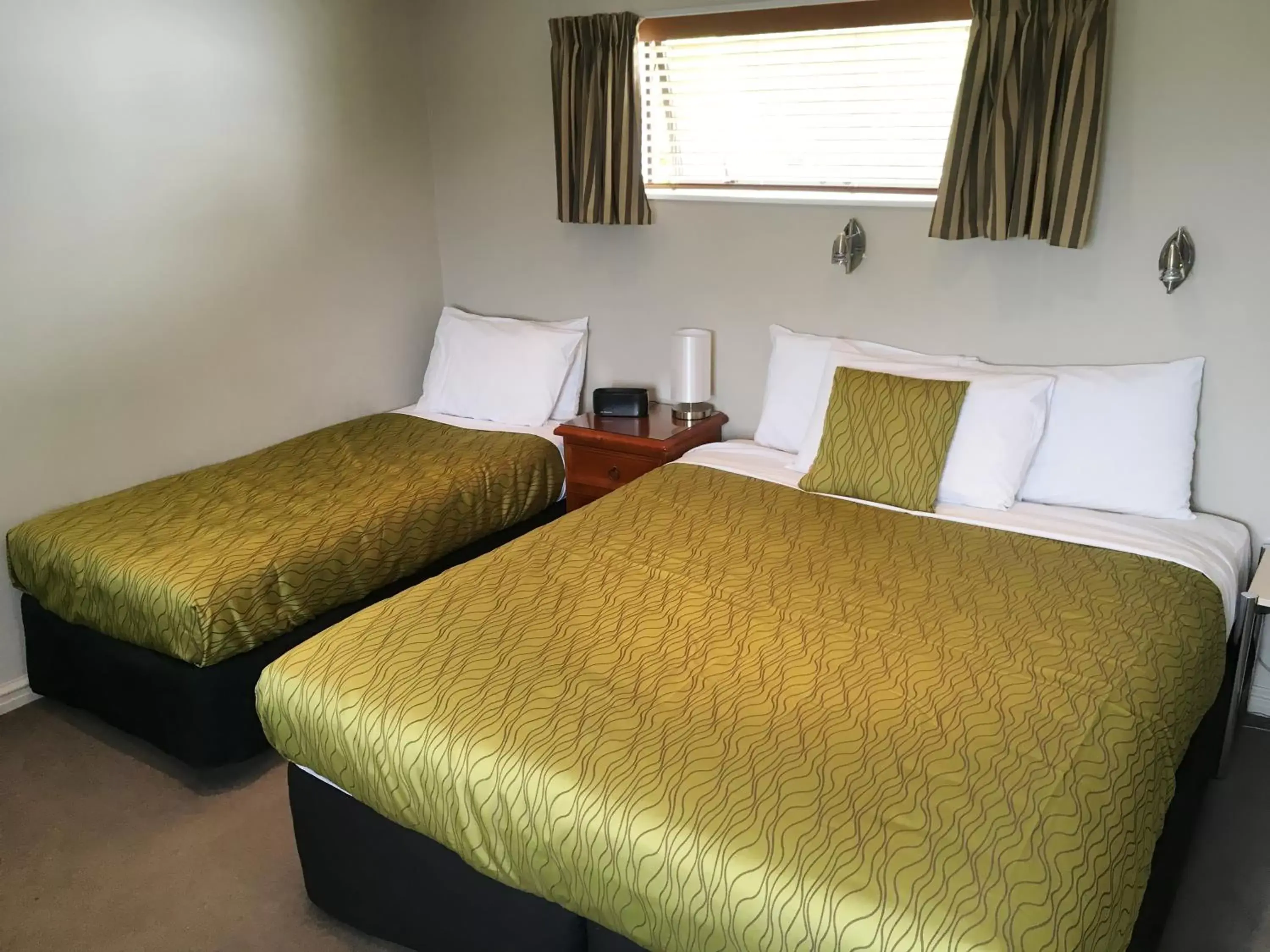 Bed in Kauri Motel on Riccarton