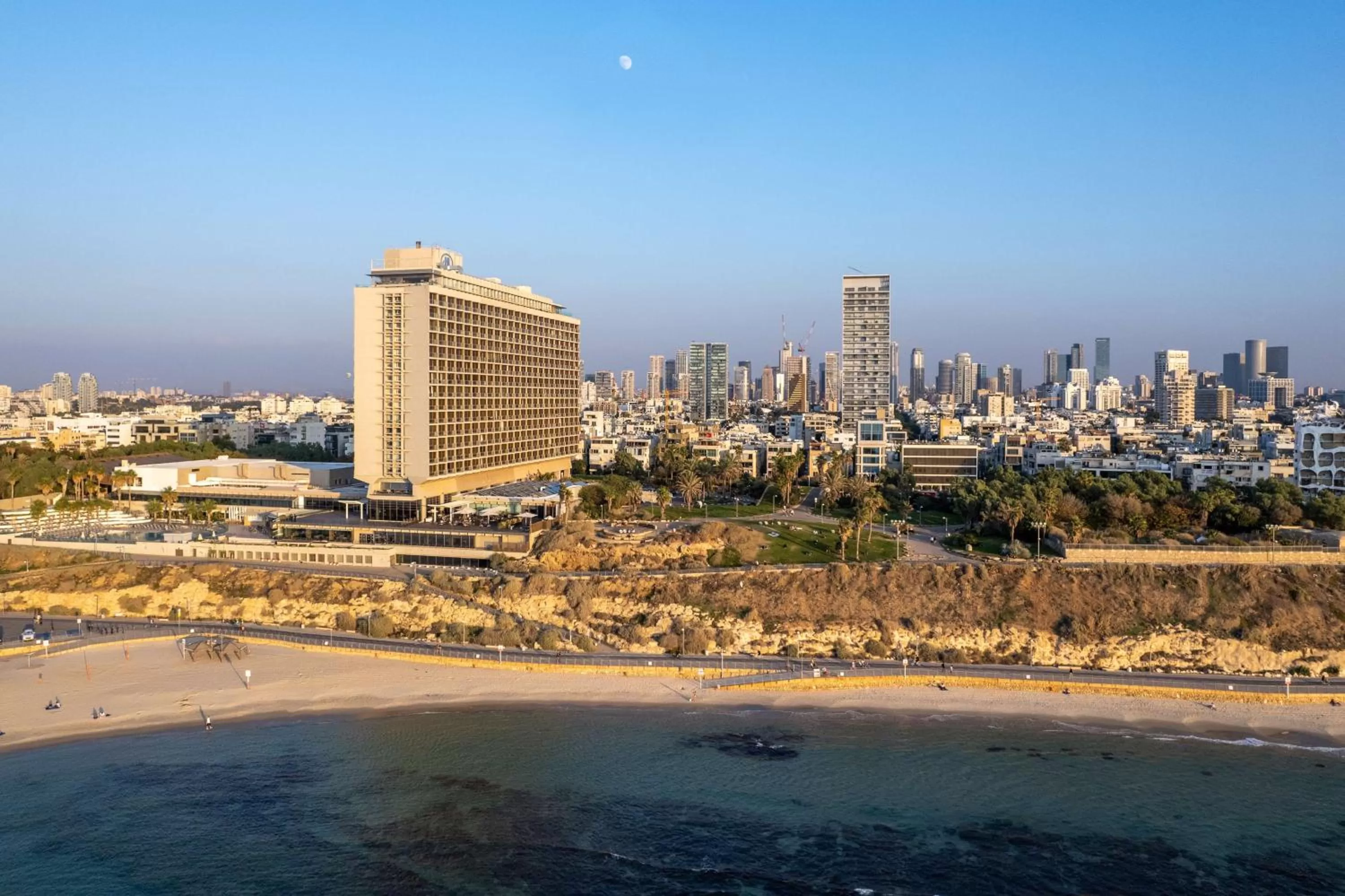 Property building in Hilton Tel Aviv Hotel