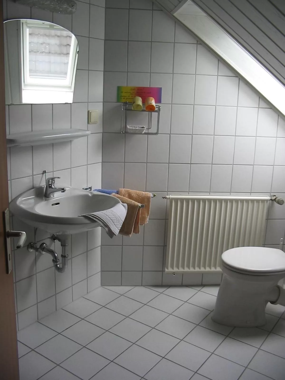 Bathroom in Pension Zur Harburg