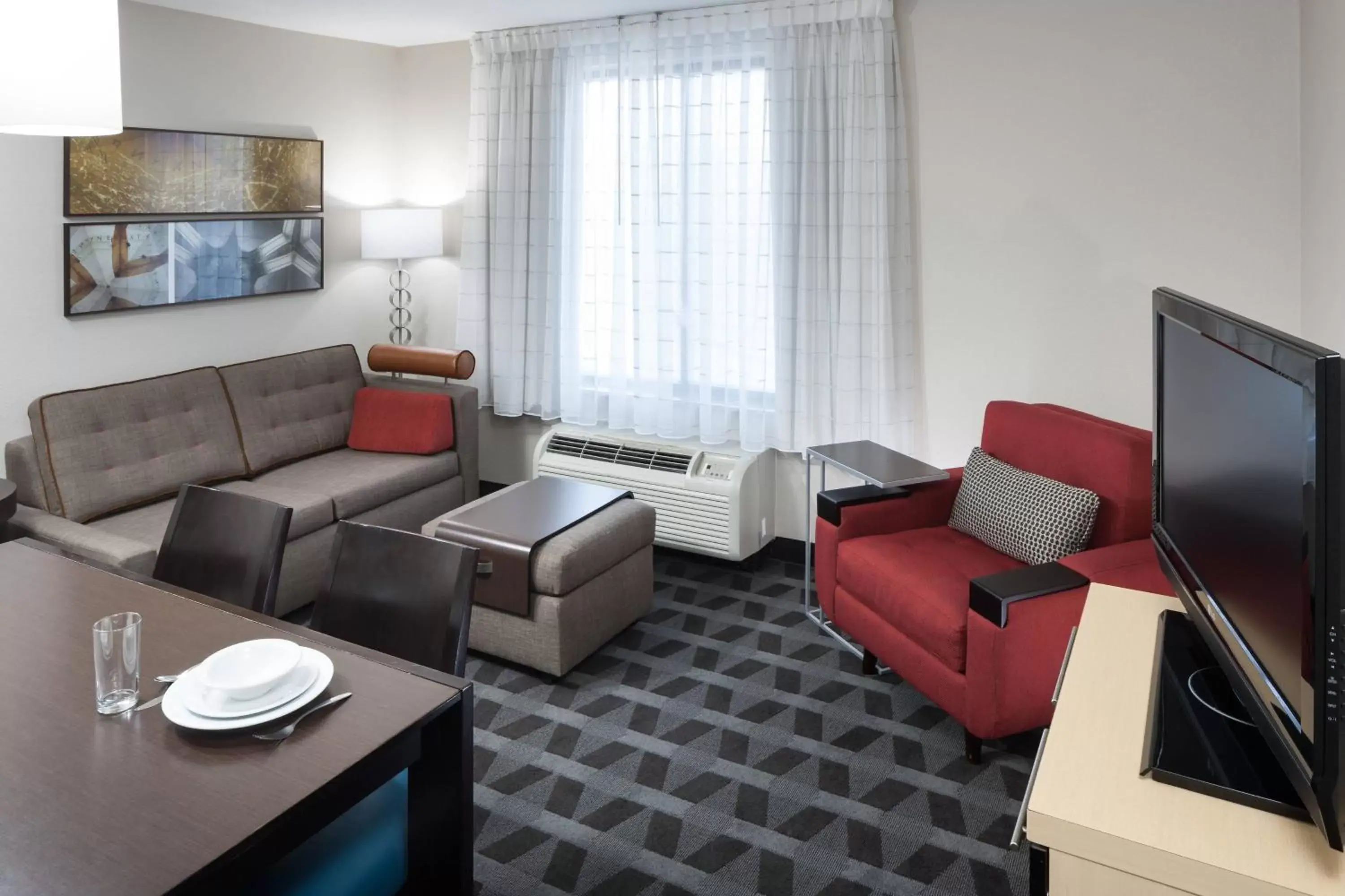 Living room, Seating Area in TownePlace Suites Columbia Southeast / Fort Jackson