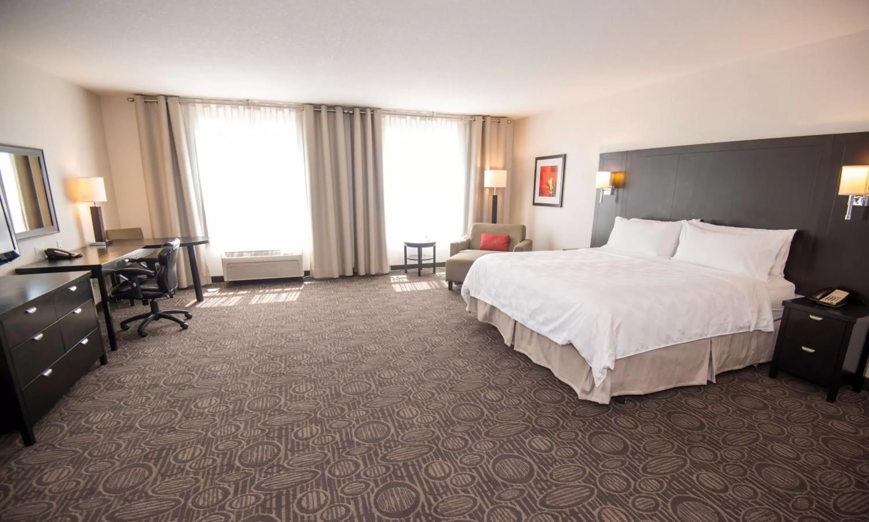 Photo of the whole room, Bed in Holiday Inn Hotel & Suites Red Deer, an IHG Hotel