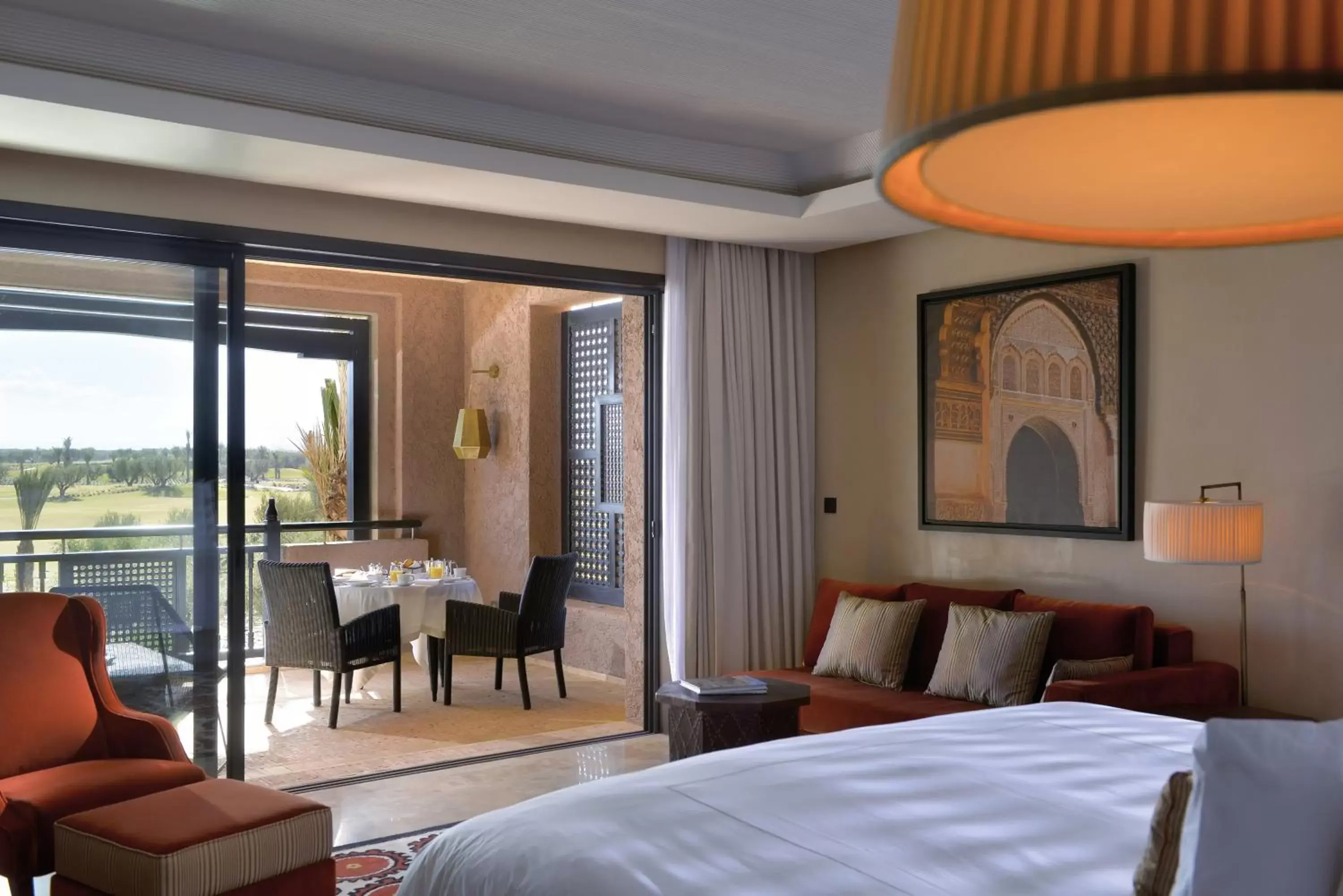 Bed in Fairmont Royal Palm Marrakech