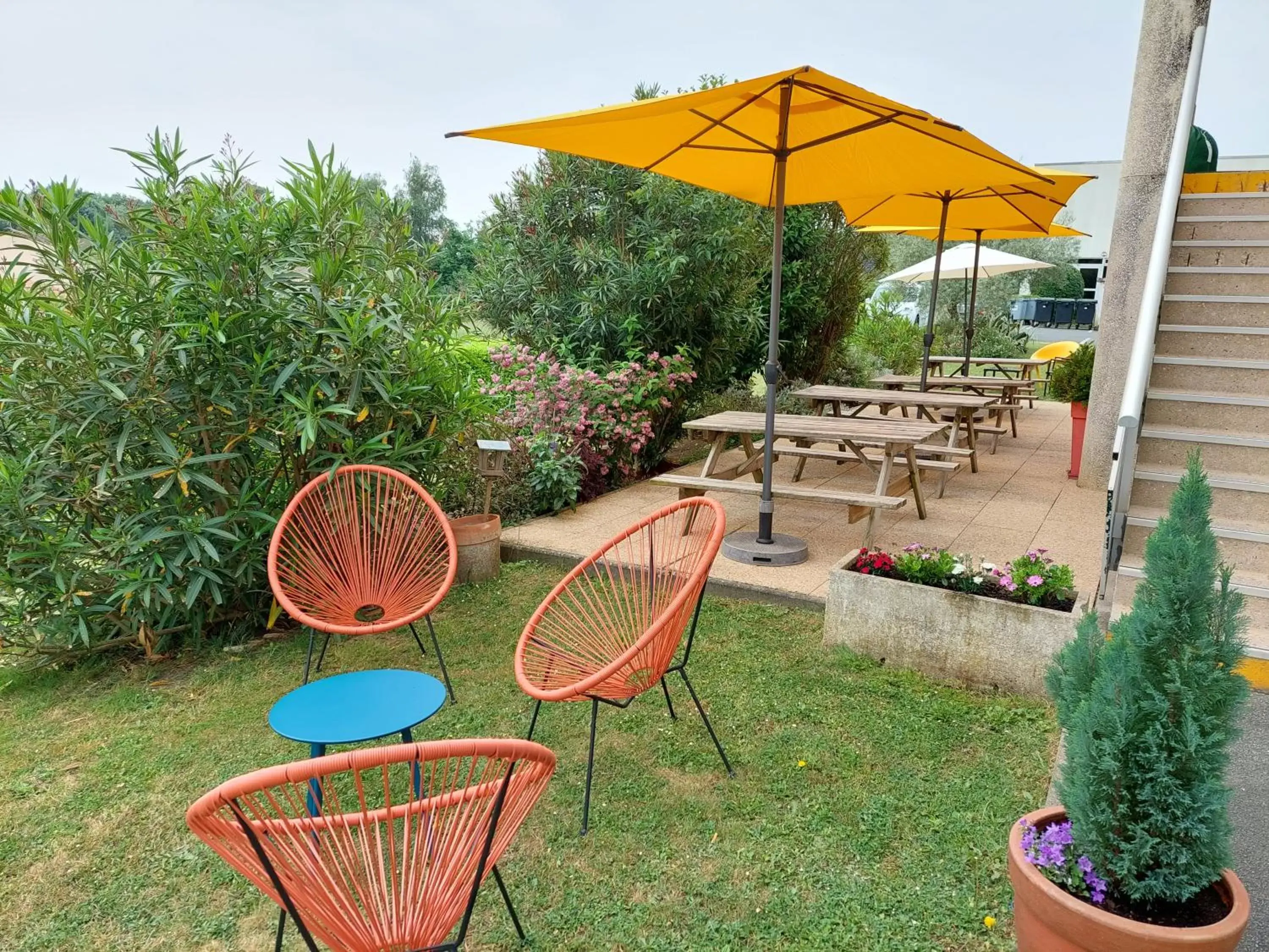 Garden in The Originals Access, Hôtel Recouvrance Saintes