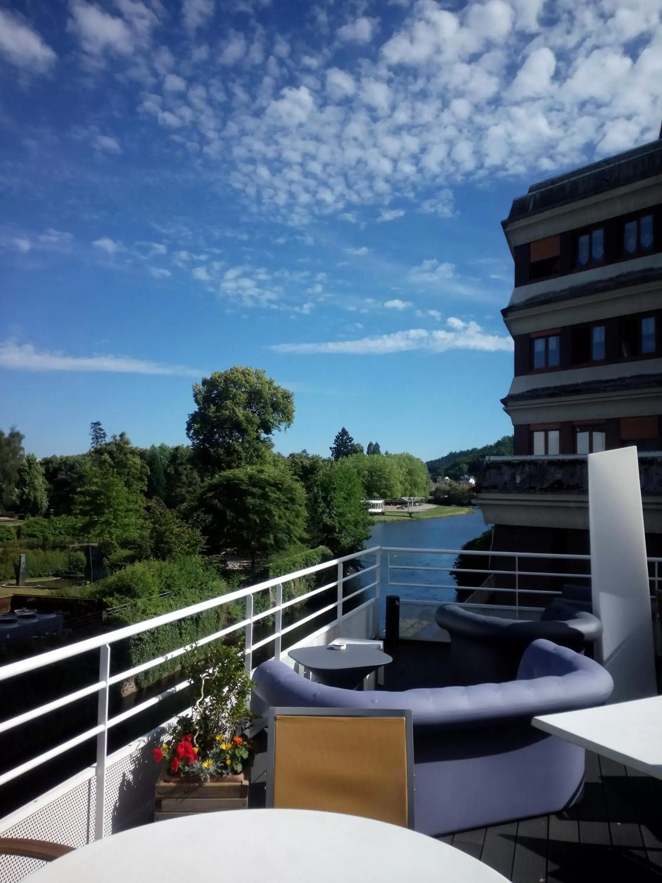 Patio, Balcony/Terrace in Mercure Epinal Centre