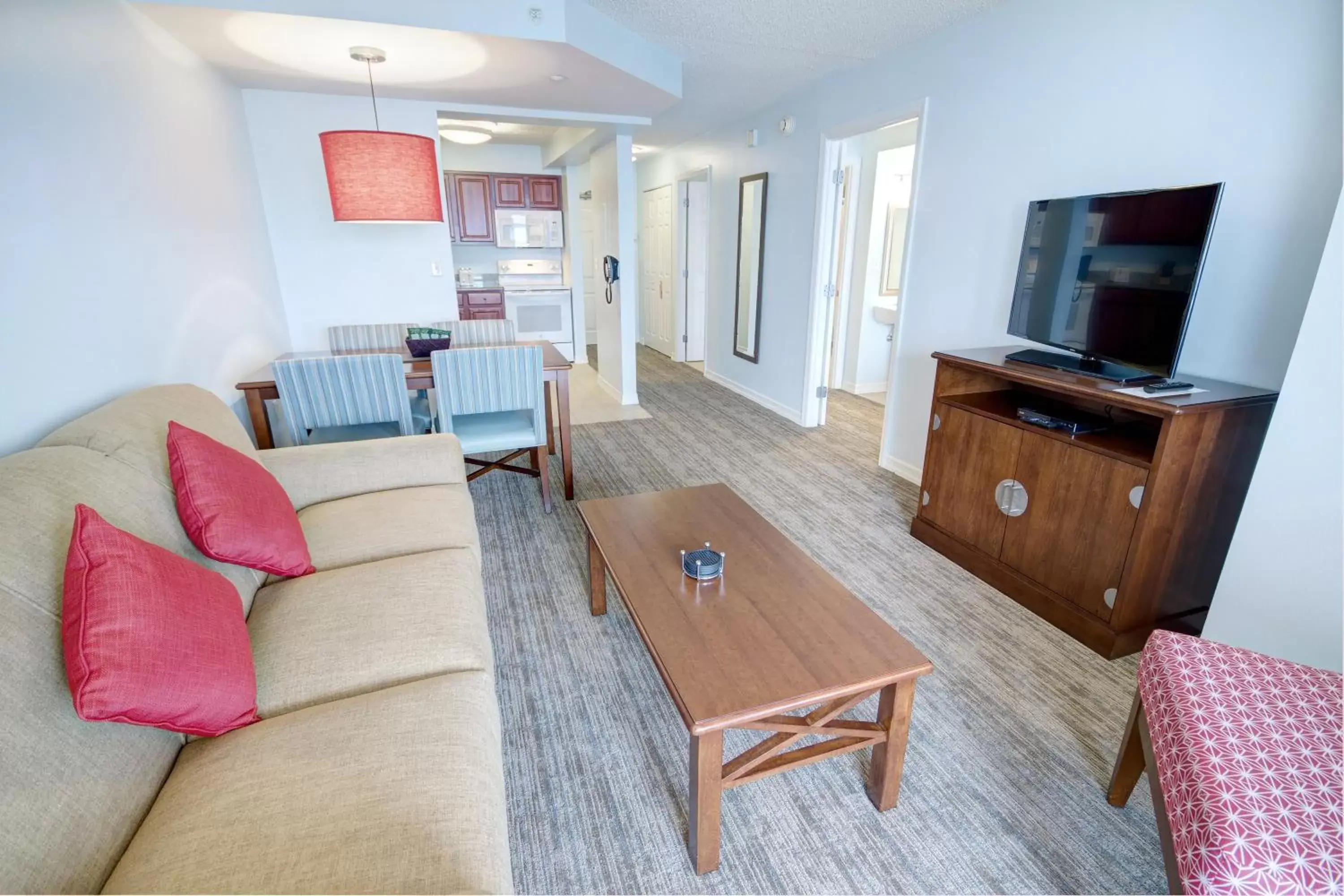 Living room, Seating Area in Club Wyndham Skyline Tower