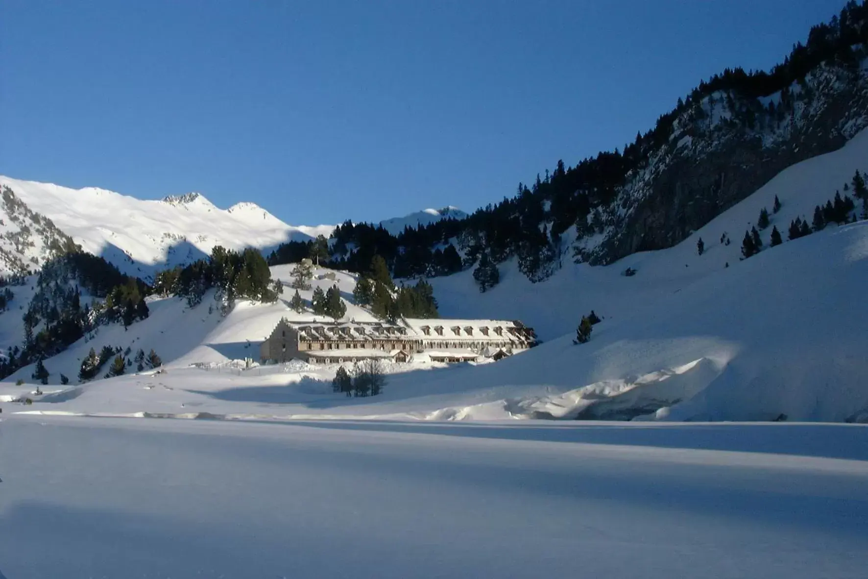 Area and facilities, Winter in Hotel Hospital de Benasque