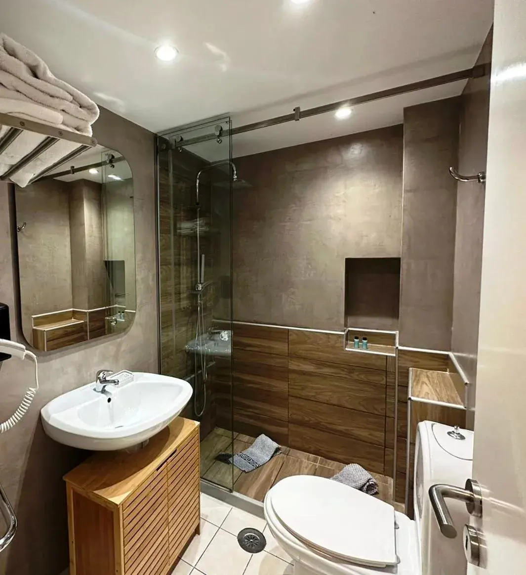 Bathroom in Faedra Beach Resort