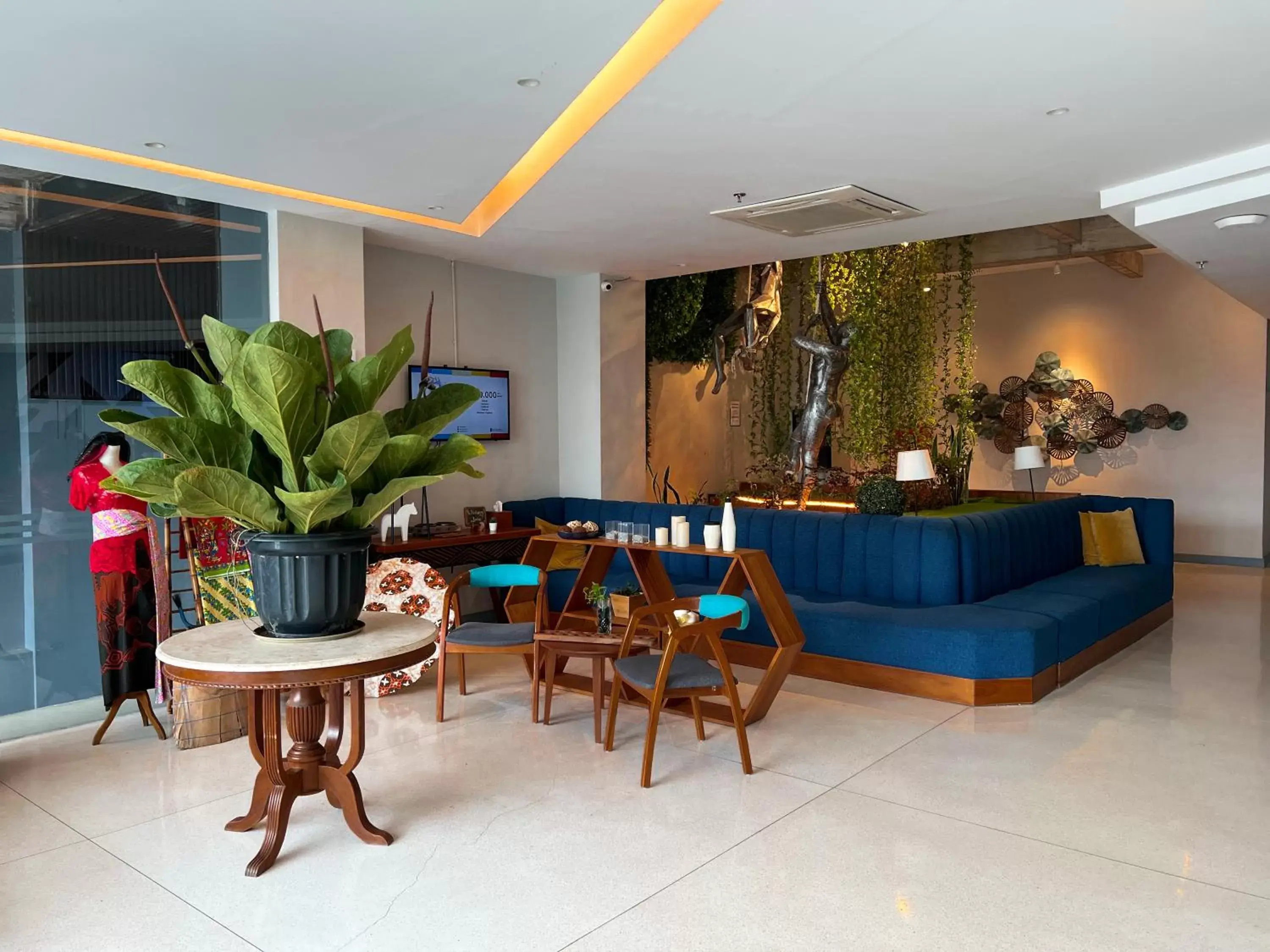 Lobby or reception in Hotel Dafam Wonosobo