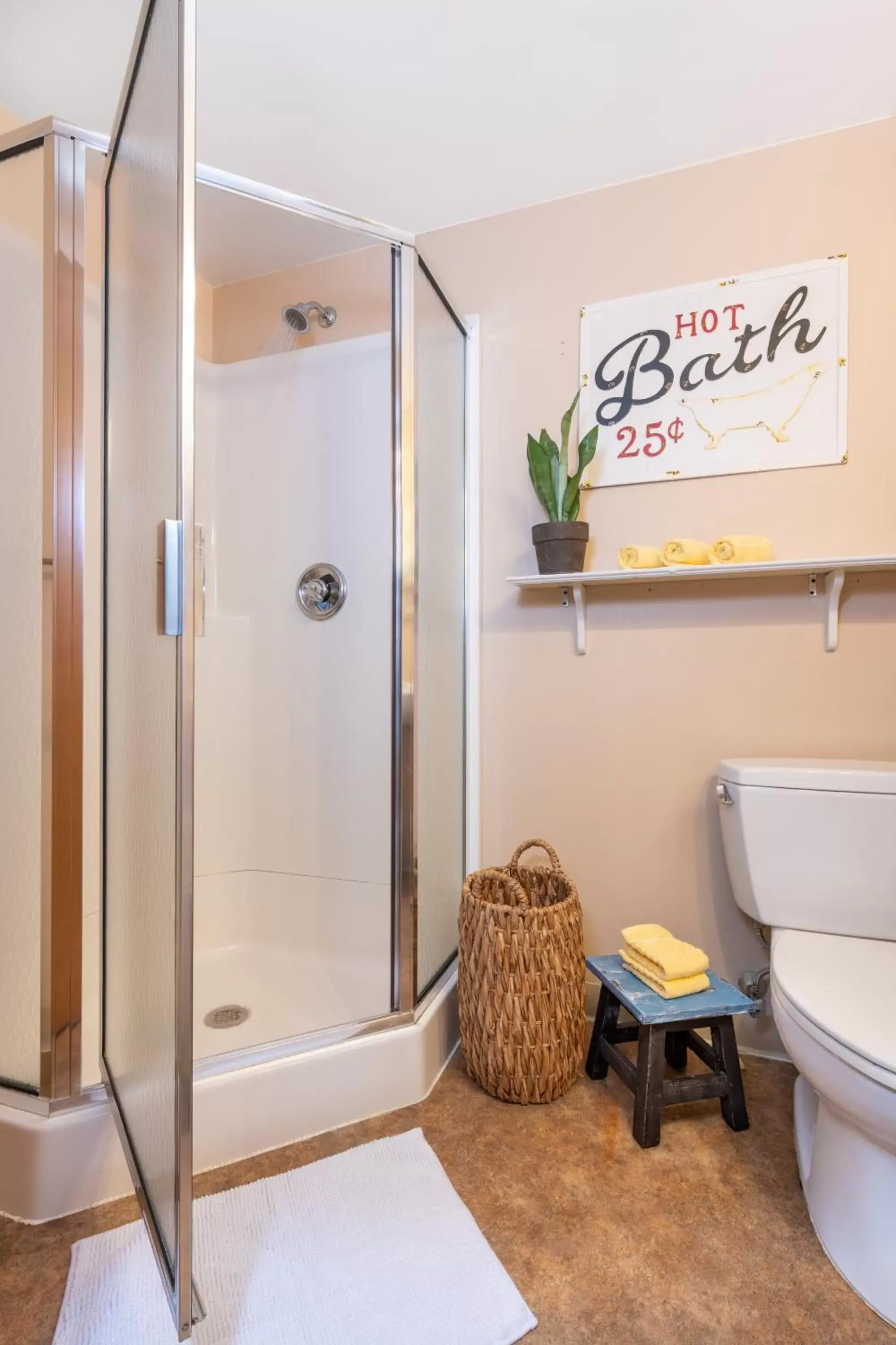 Bathroom in White Horse Lodge