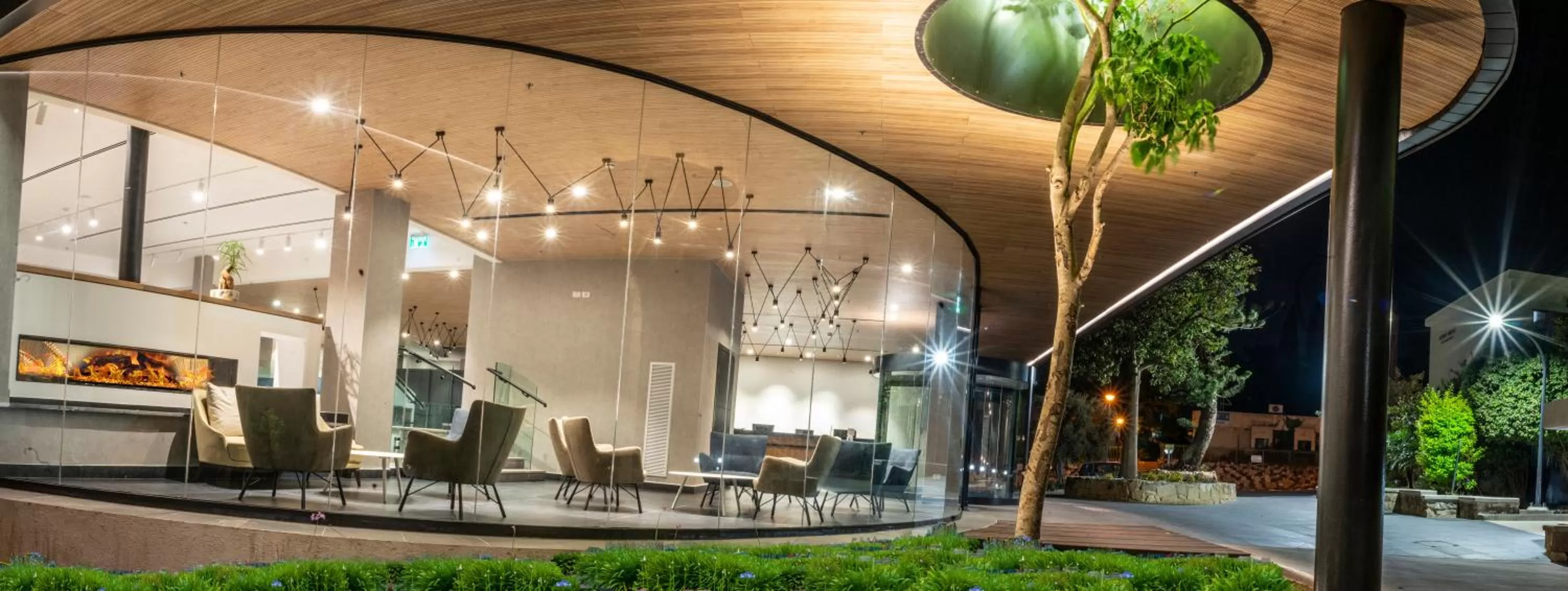 Lounge or bar in Kfar Giladi Hotel