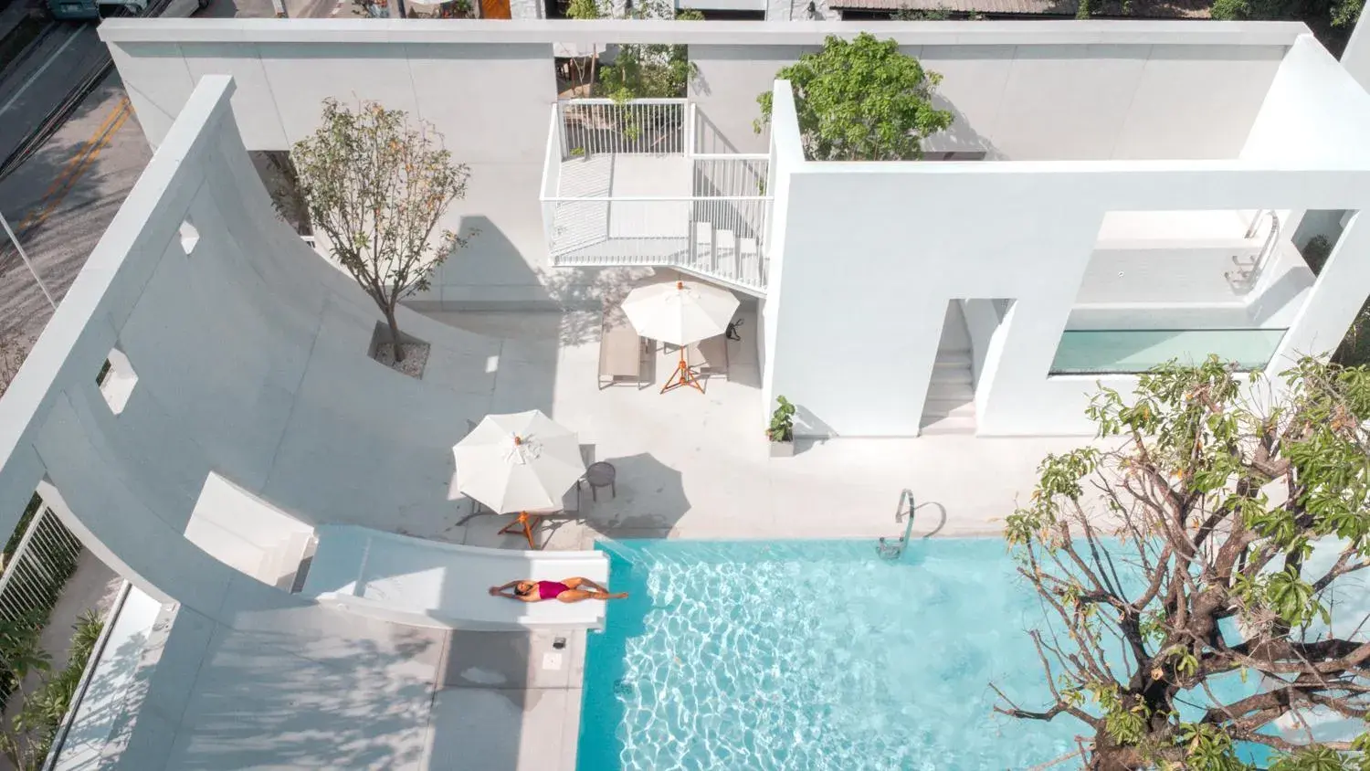 Swimming pool, Pool View in Prima Hotel Pattaya