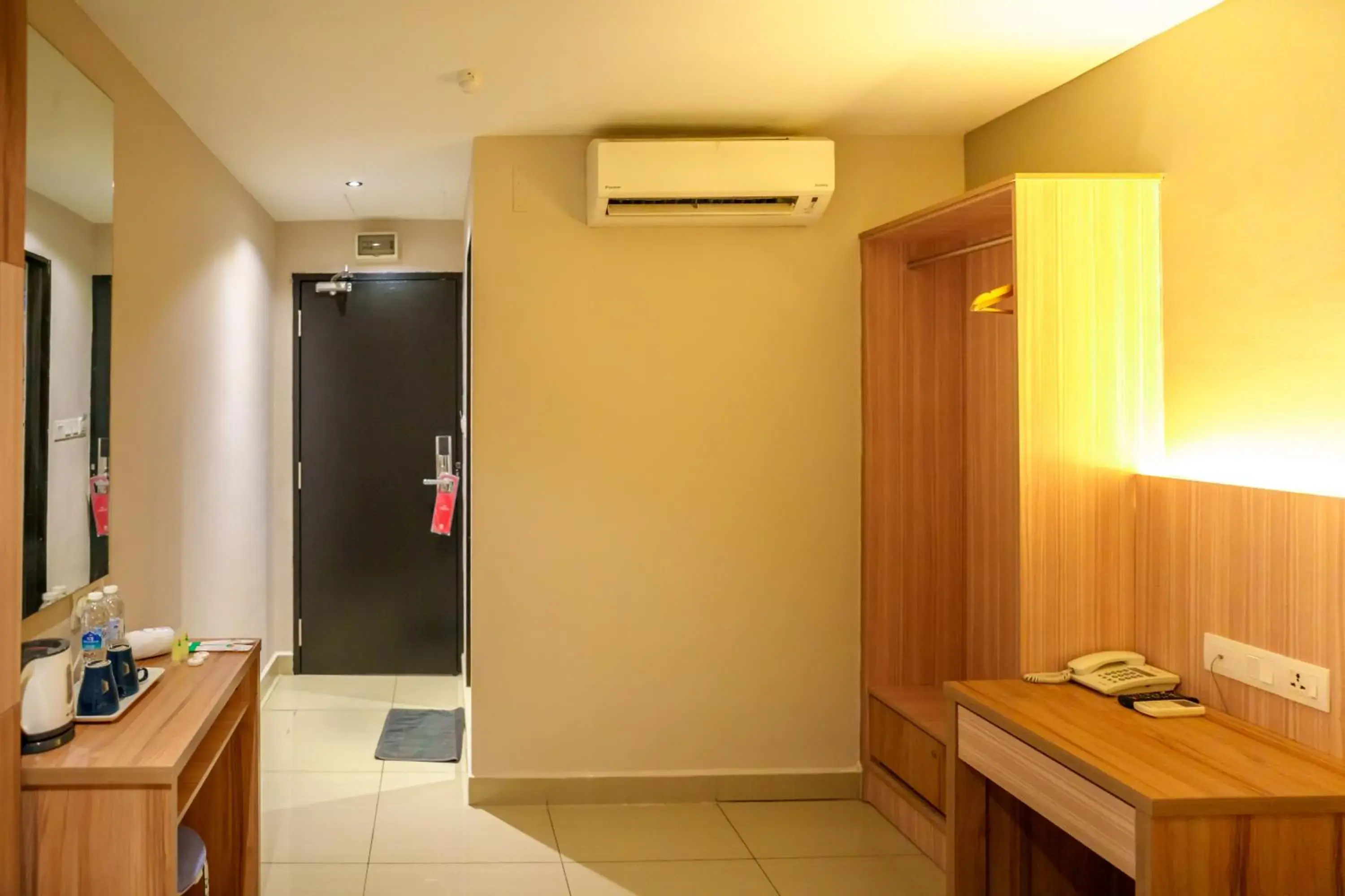 Bathroom, TV/Entertainment Center in Euro Life Hotel @ KL Sentral