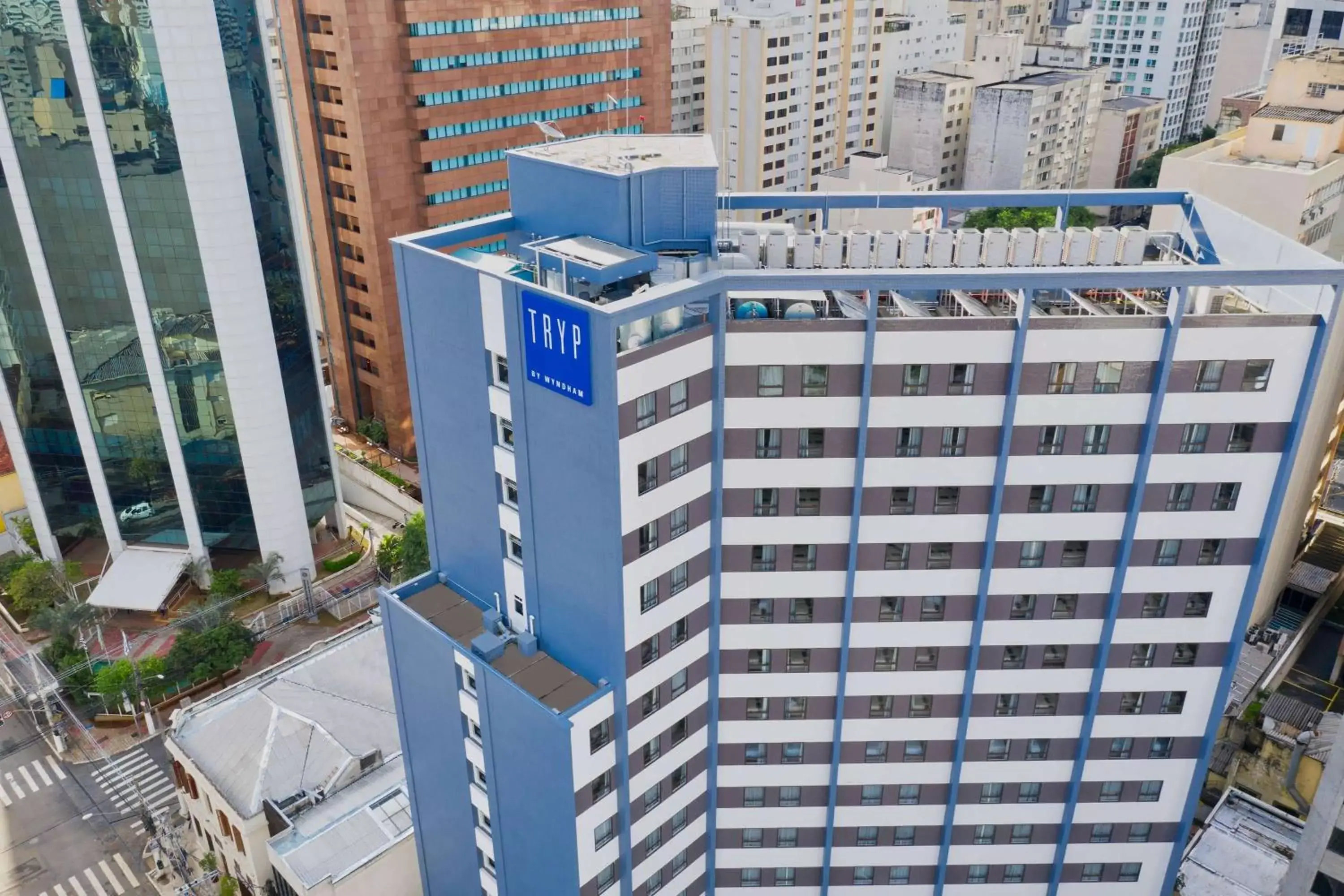 Property building, Bird's-eye View in TRYP by Wyndham Sao Paulo Paulista Paraiso