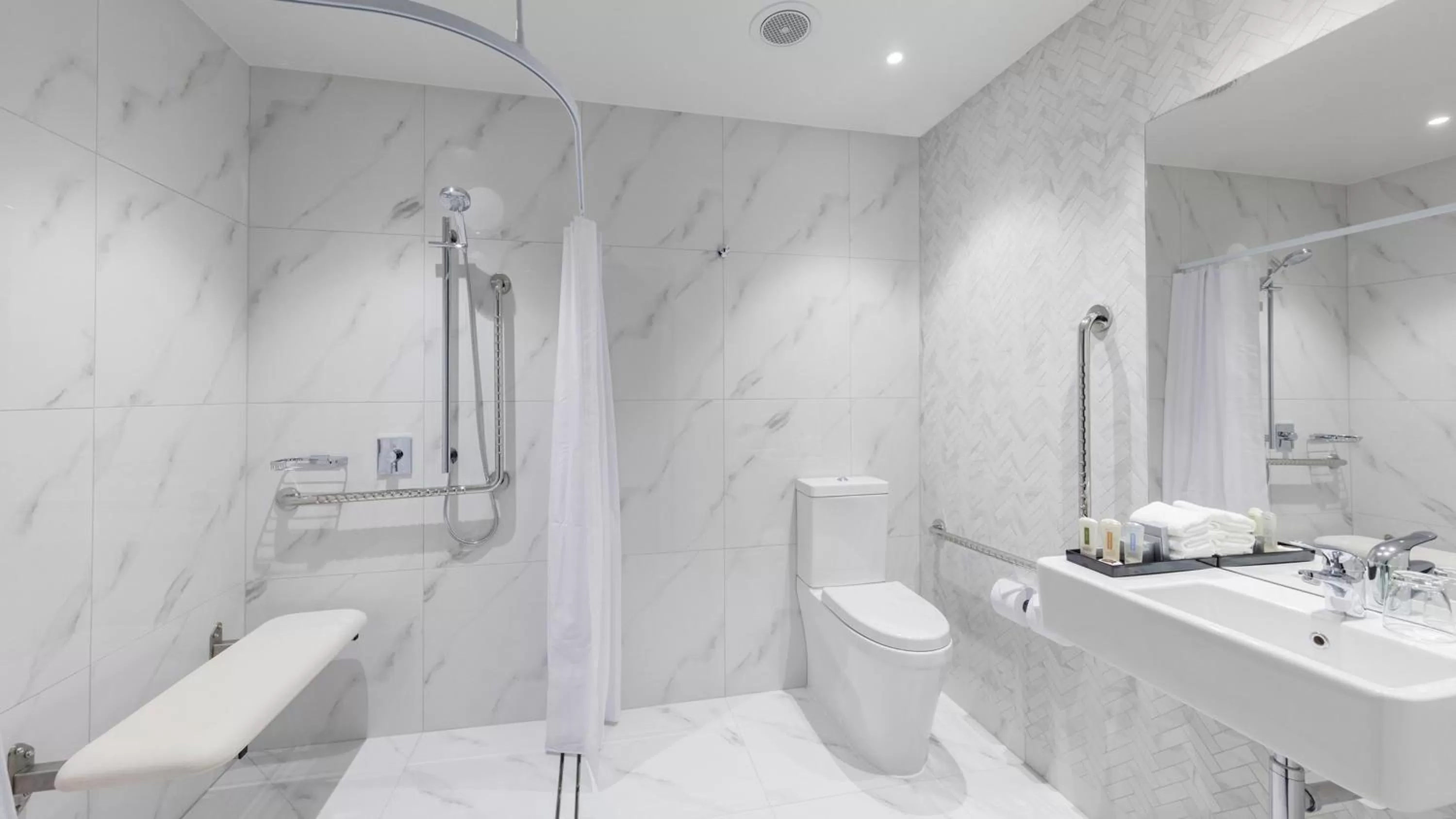 Shower in Crowne Plaza Christchurch by IHG