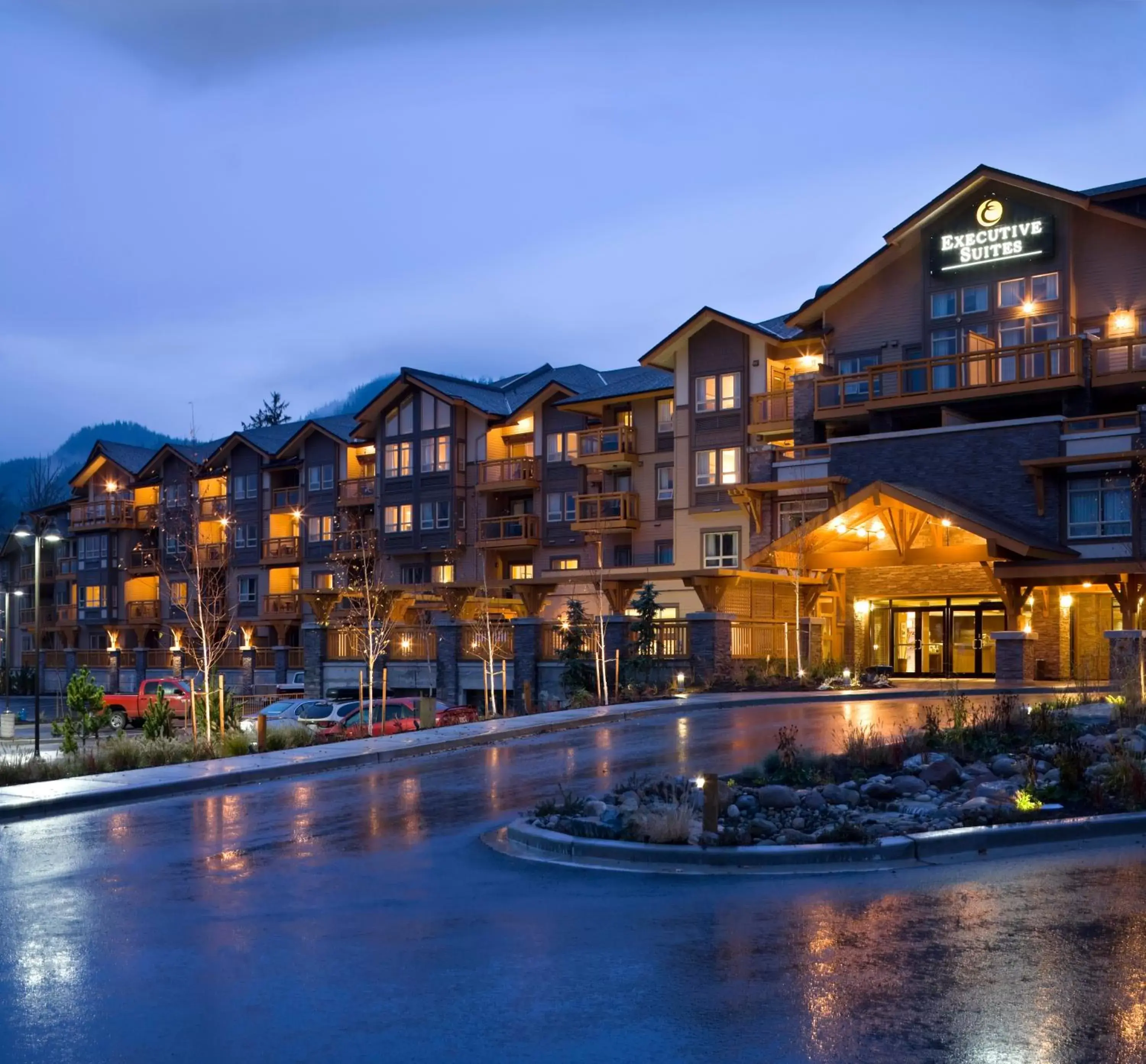 Facade/entrance, Property Building in Executive Suites Hotel and Resort, Squamish