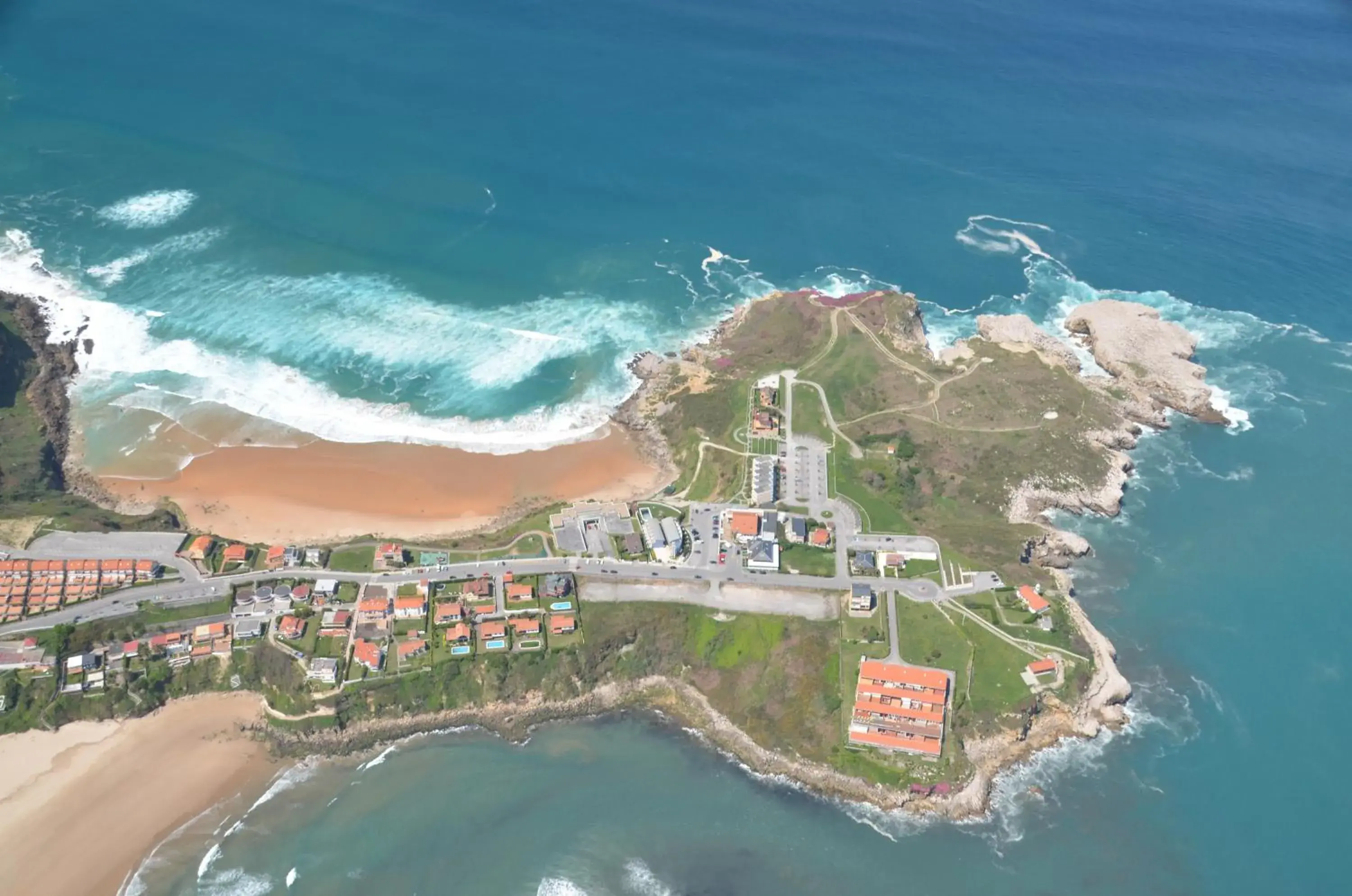 Beach, Bird's-eye View in Hotel El Castillo de Los Locos