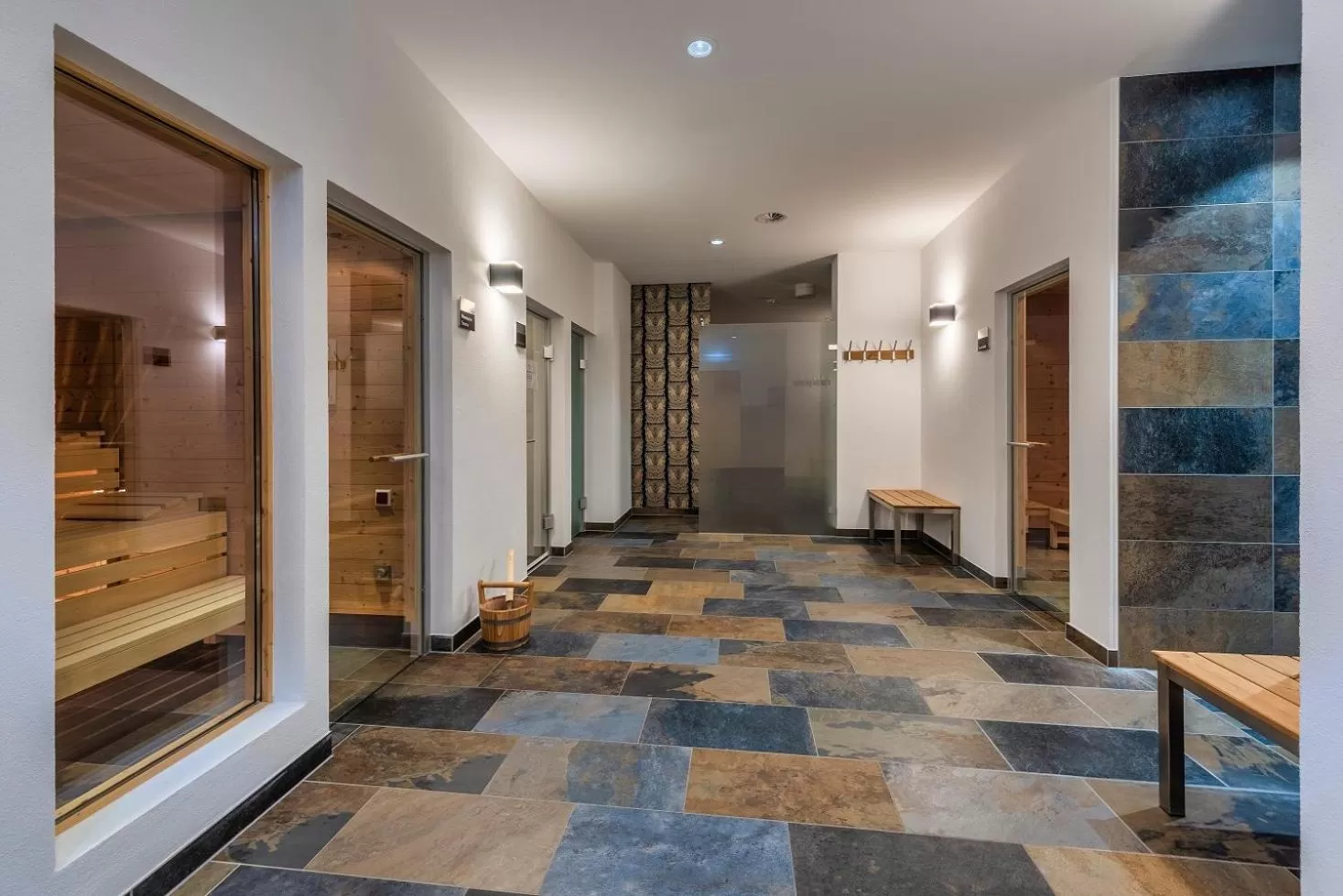 Sauna in Seehotel Villa Linde