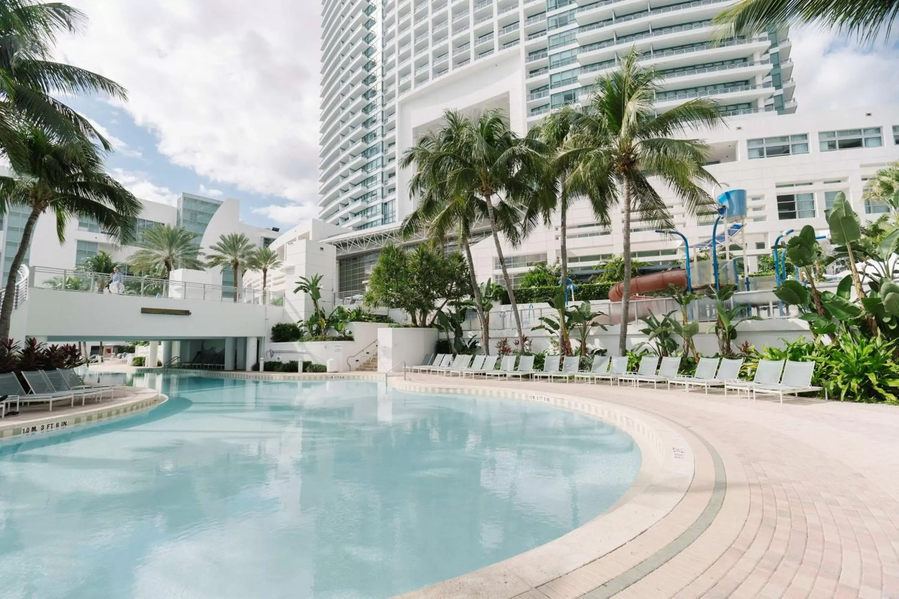 Pool view, Swimming Pool in The Diplomat Beach Resort Hollywood, Curio Collection by Hilton